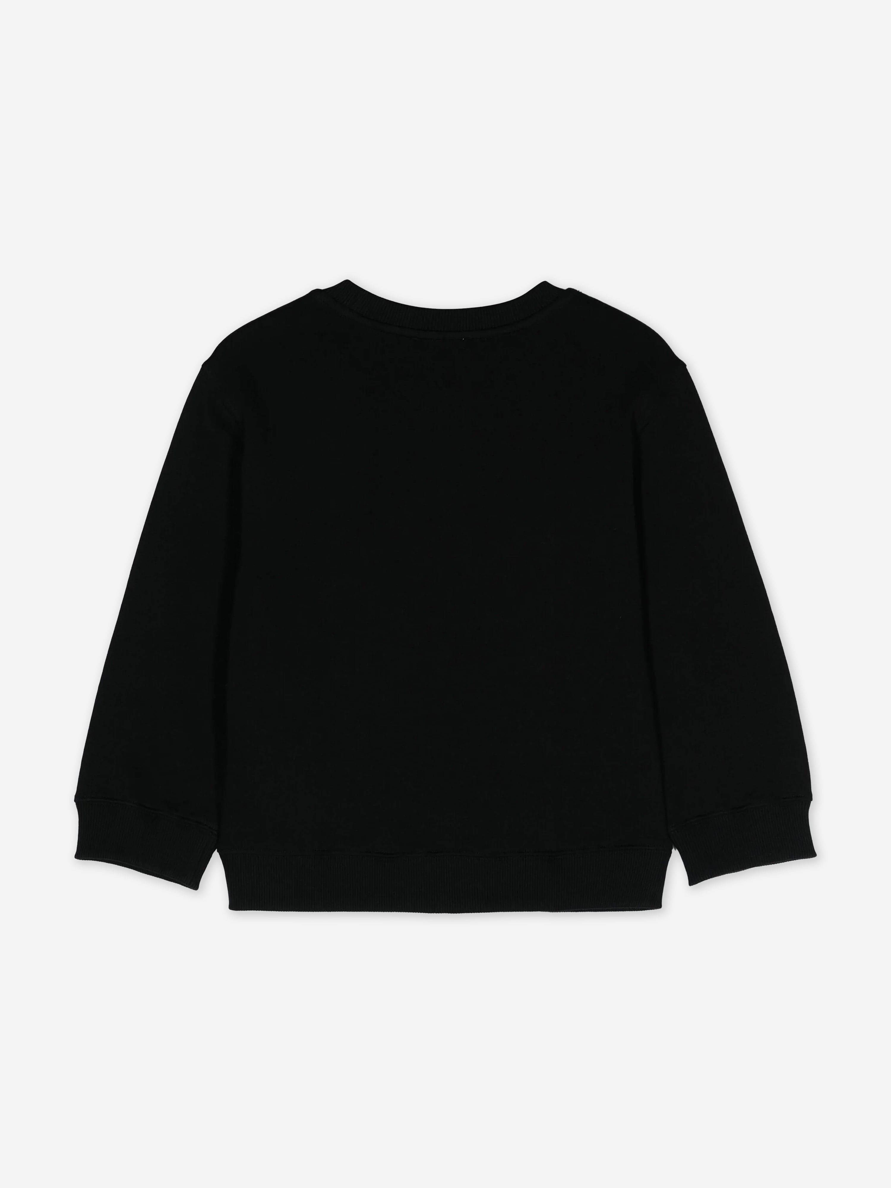 Boys Logo Sweatshirt in Black