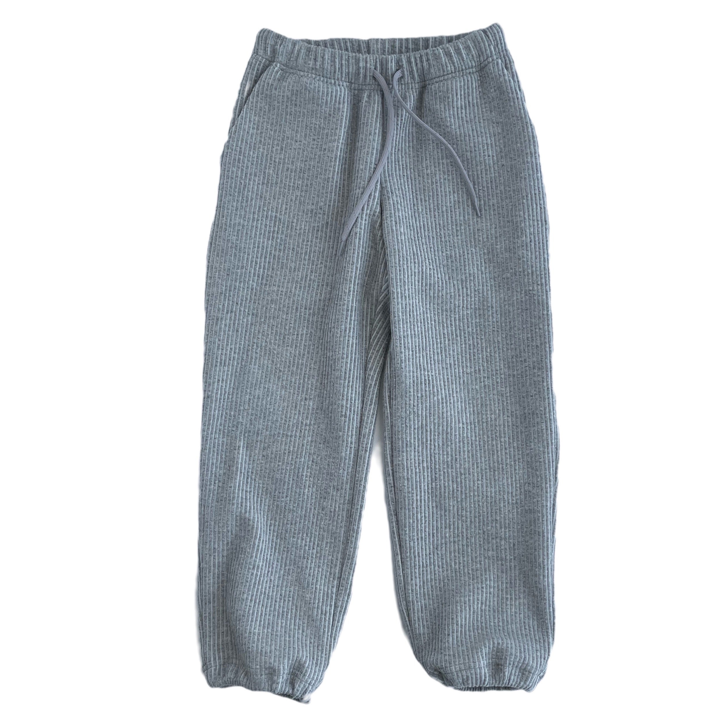 Boys & Girls Grey Cotton Trousers