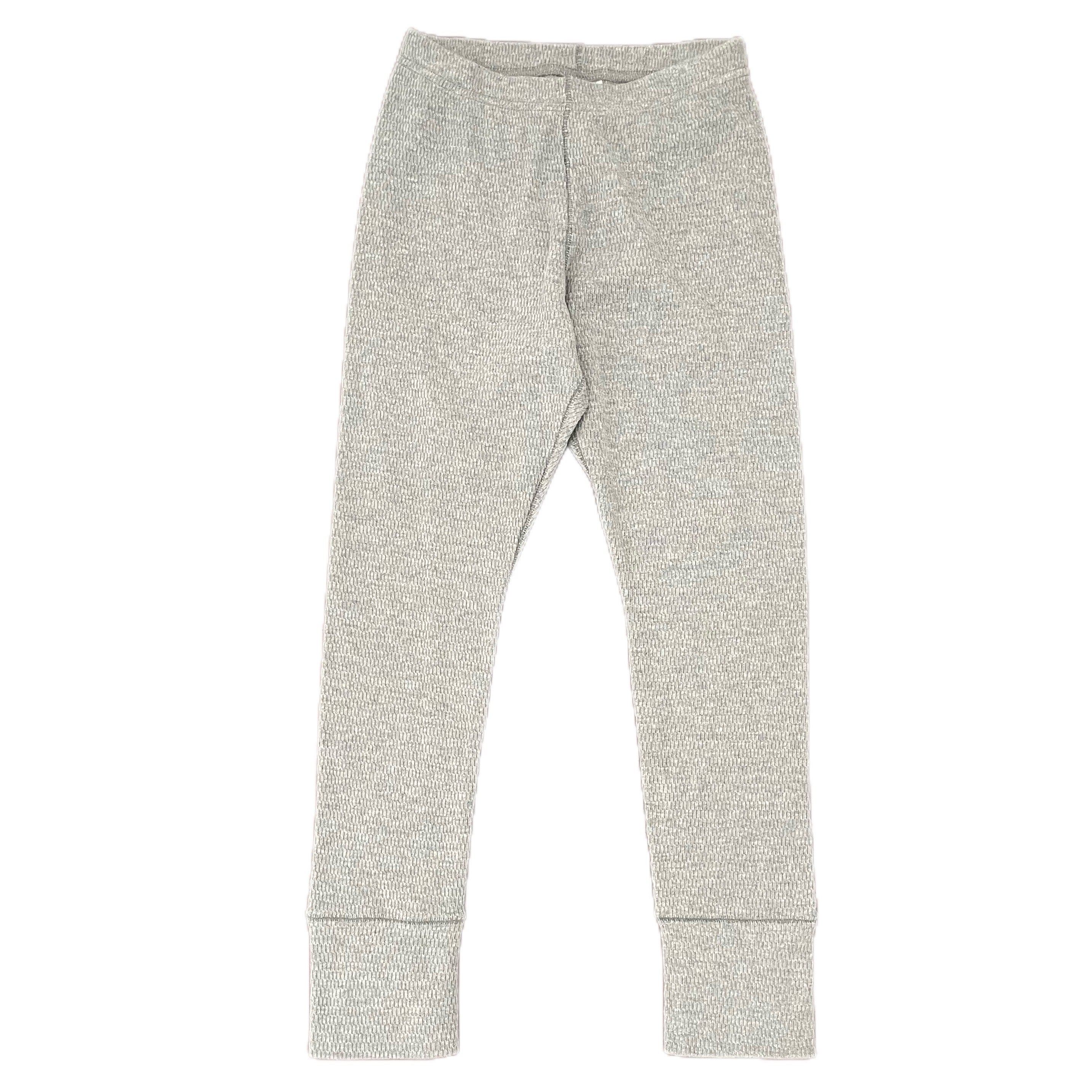 Boys & Girls Grey Cotton Leggings
