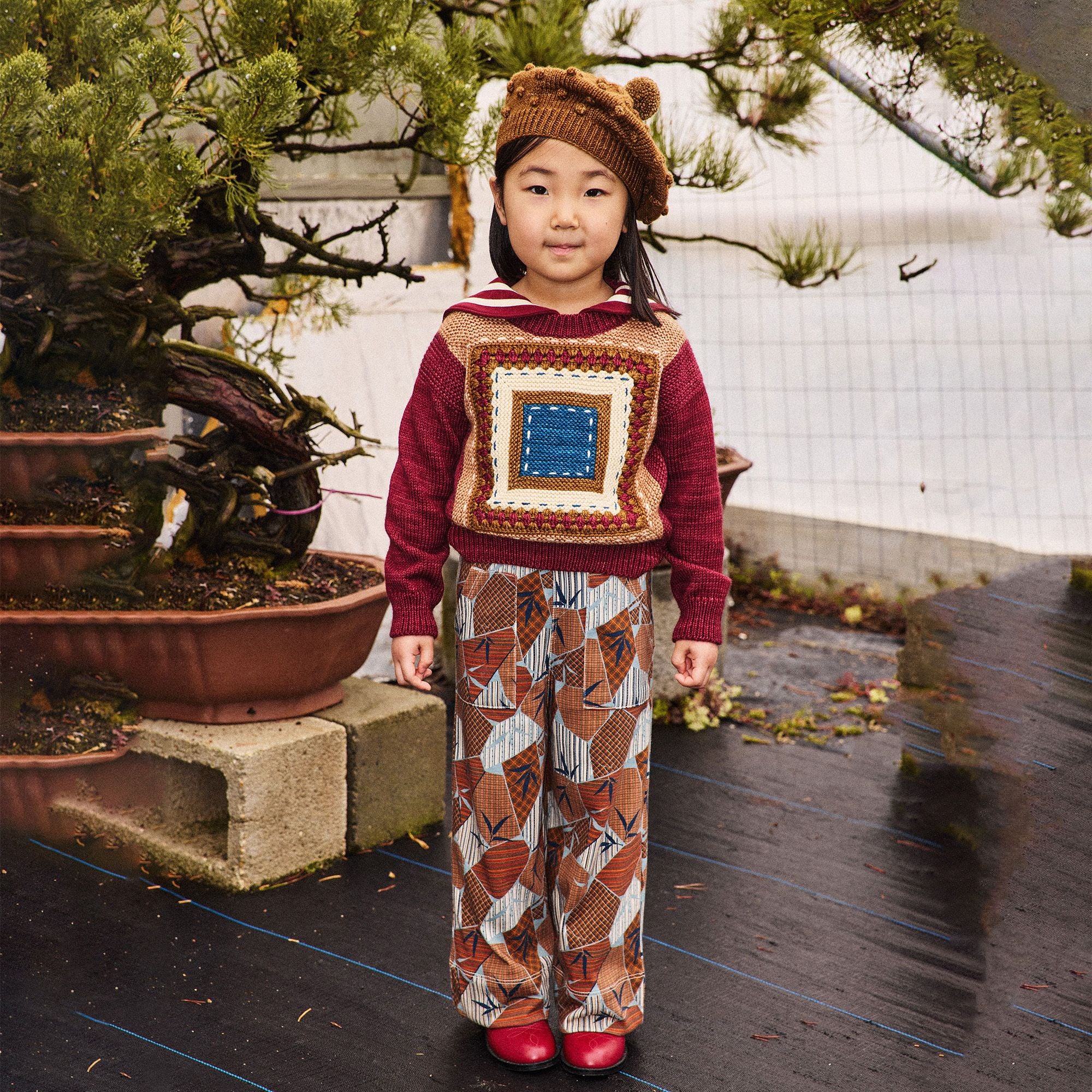 Boys & Girls Red Wool Sweater