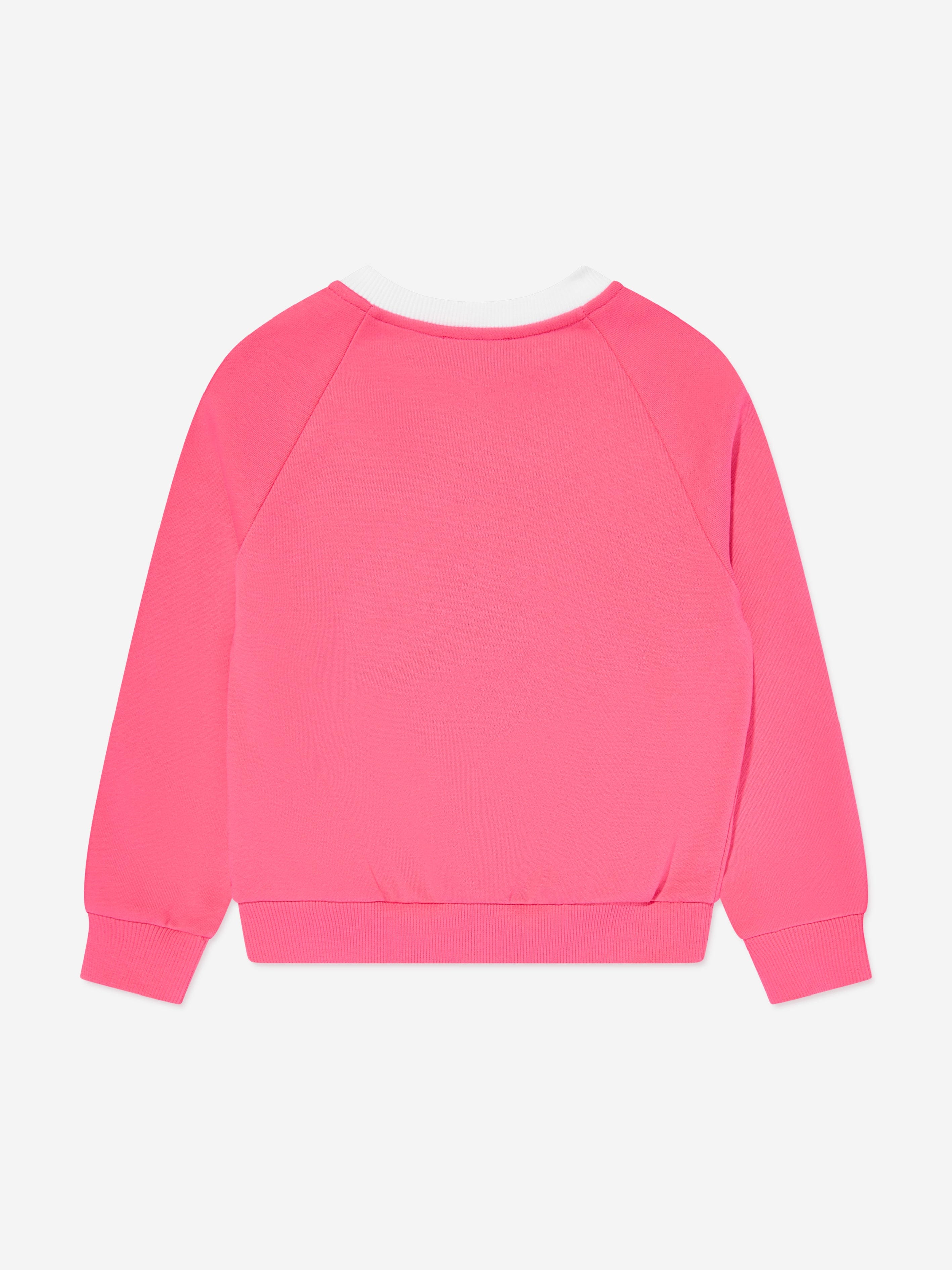 Girls Logo Sweatshirt in Pink