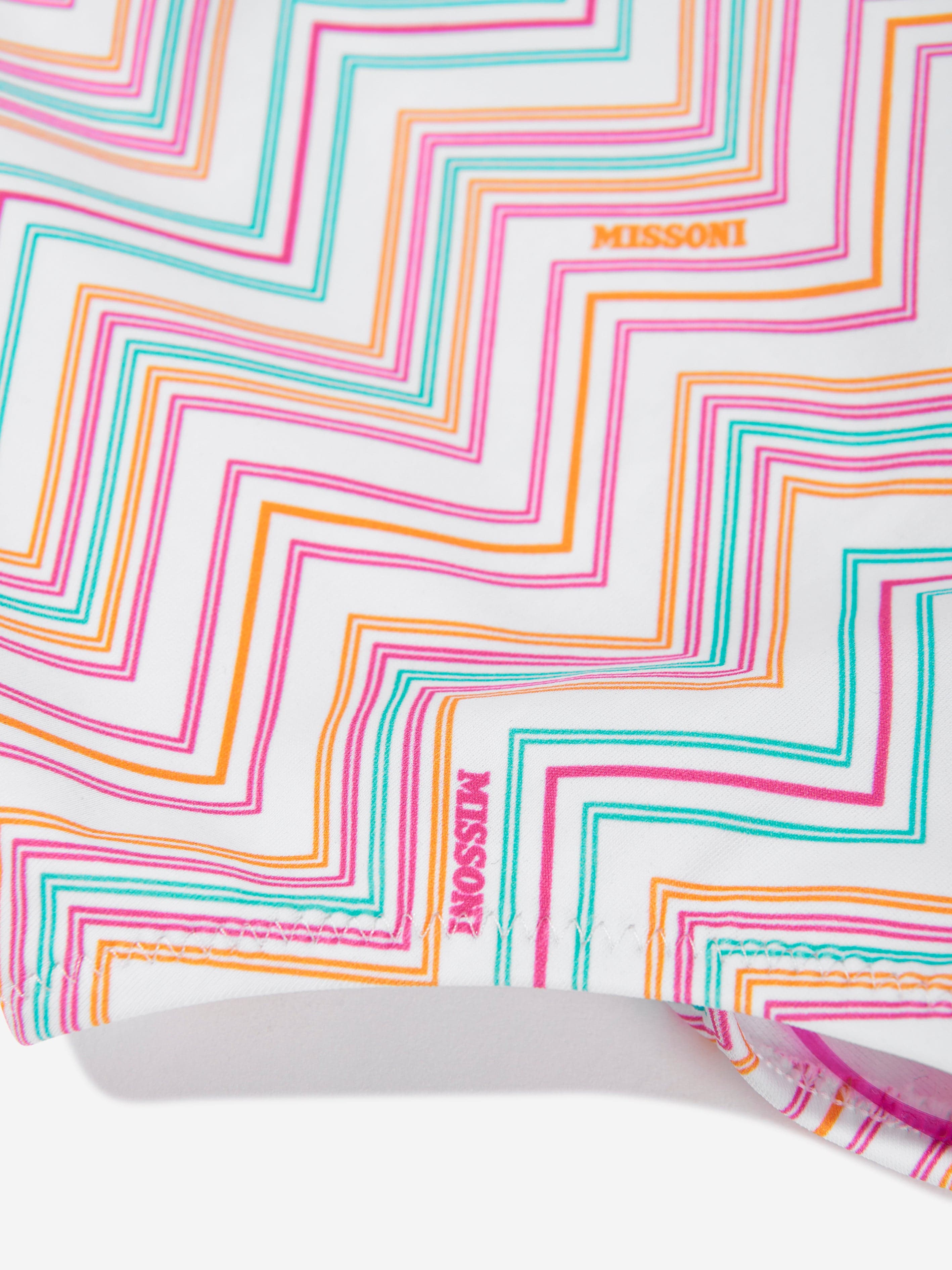 Baby Girls Zigzag Swimsuit in Multicolour