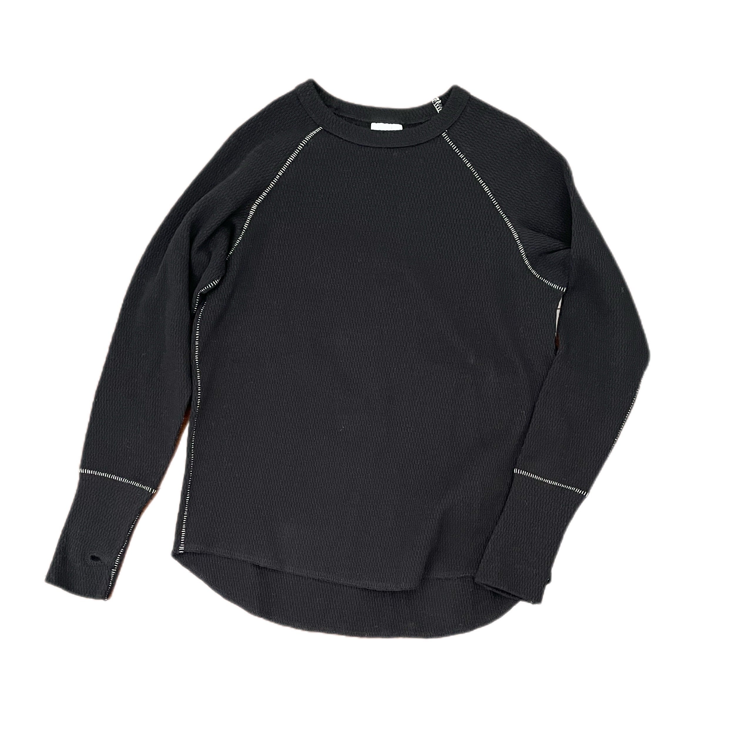 Boys & Girls Black Cotton T-Shirt