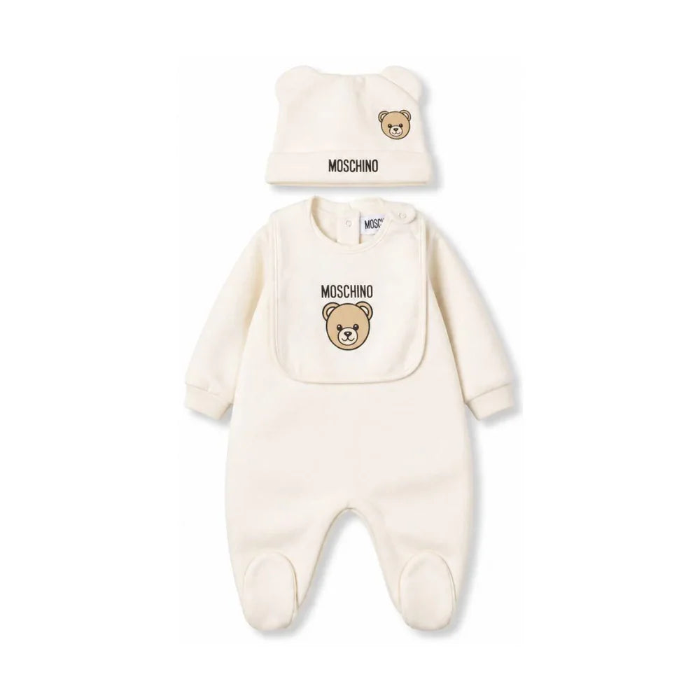 Baby Boys & Girls White Babysuit Gift Set