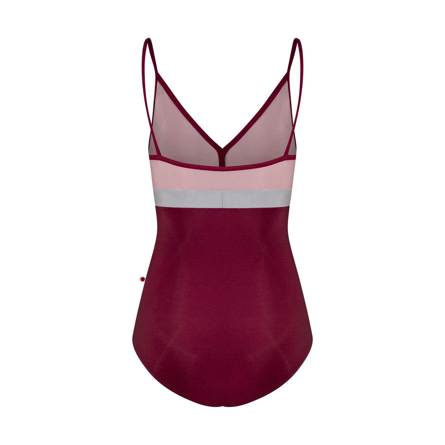 Women Dark Red "Zoe/N-Burgundy/N-Magic/N-Sterling/N-Burgundy" Ballet Onesies