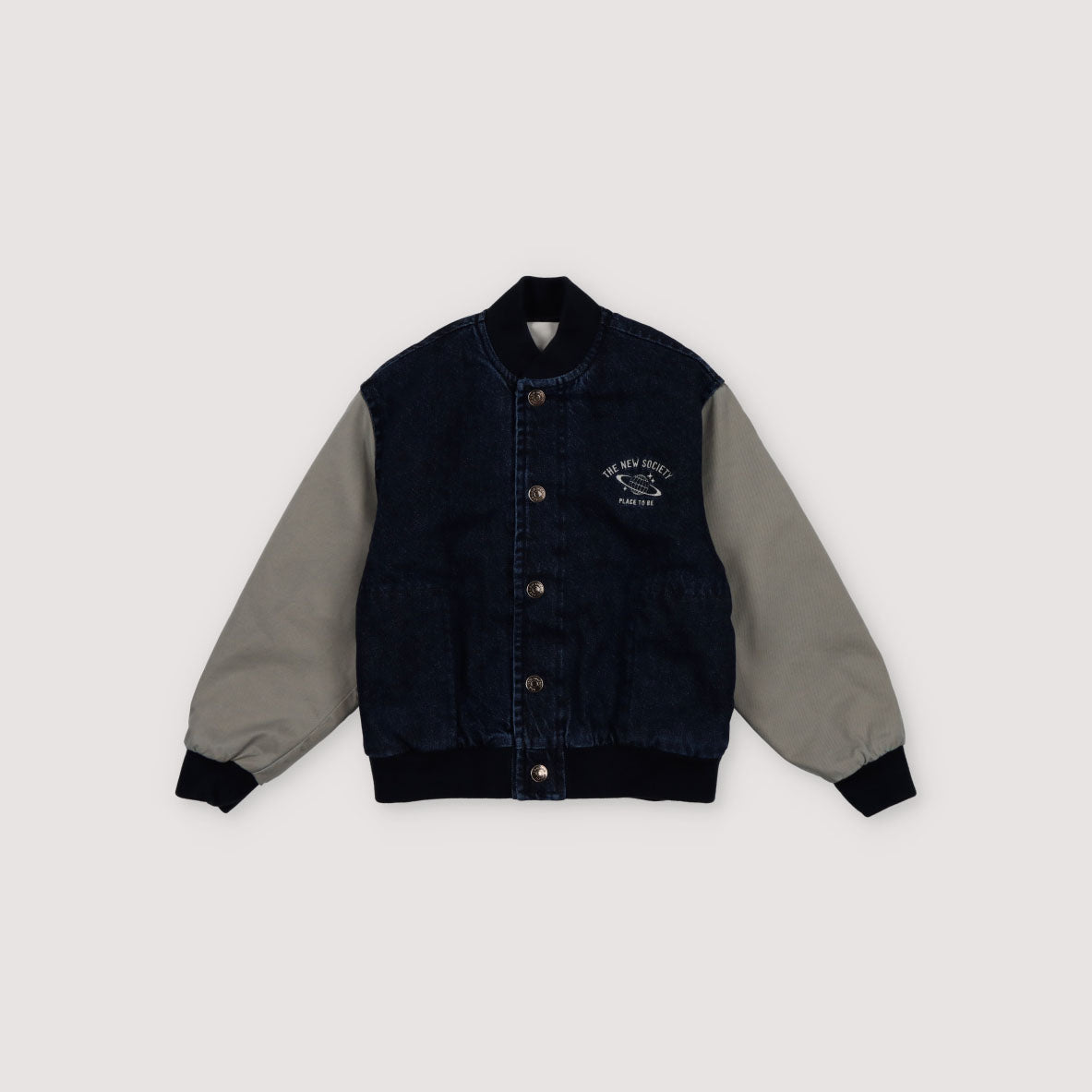 Boys & Girls Dark Blue Denim Jacket