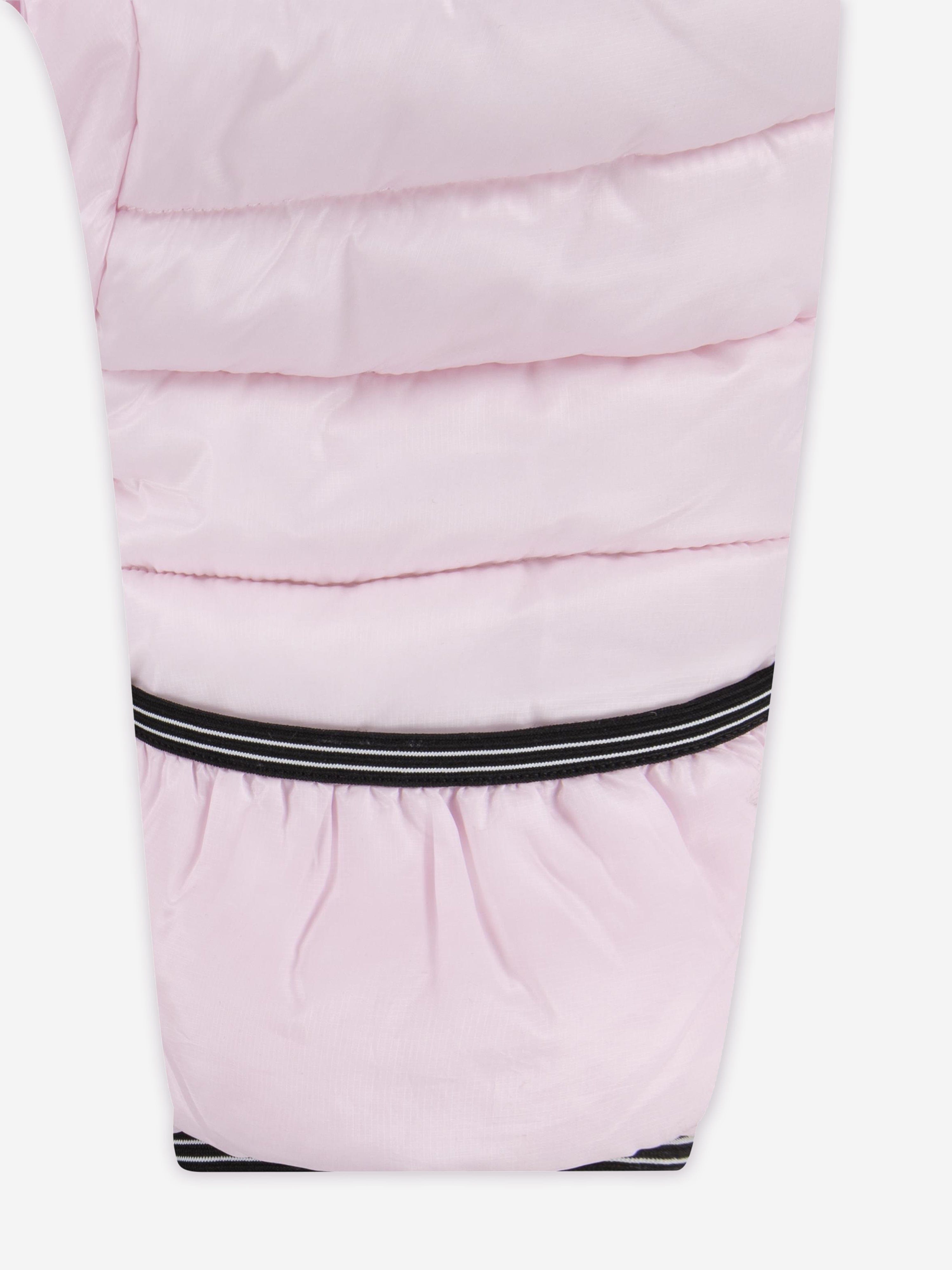 Nike Baby Girls Swoosh Snowsuit in Pink