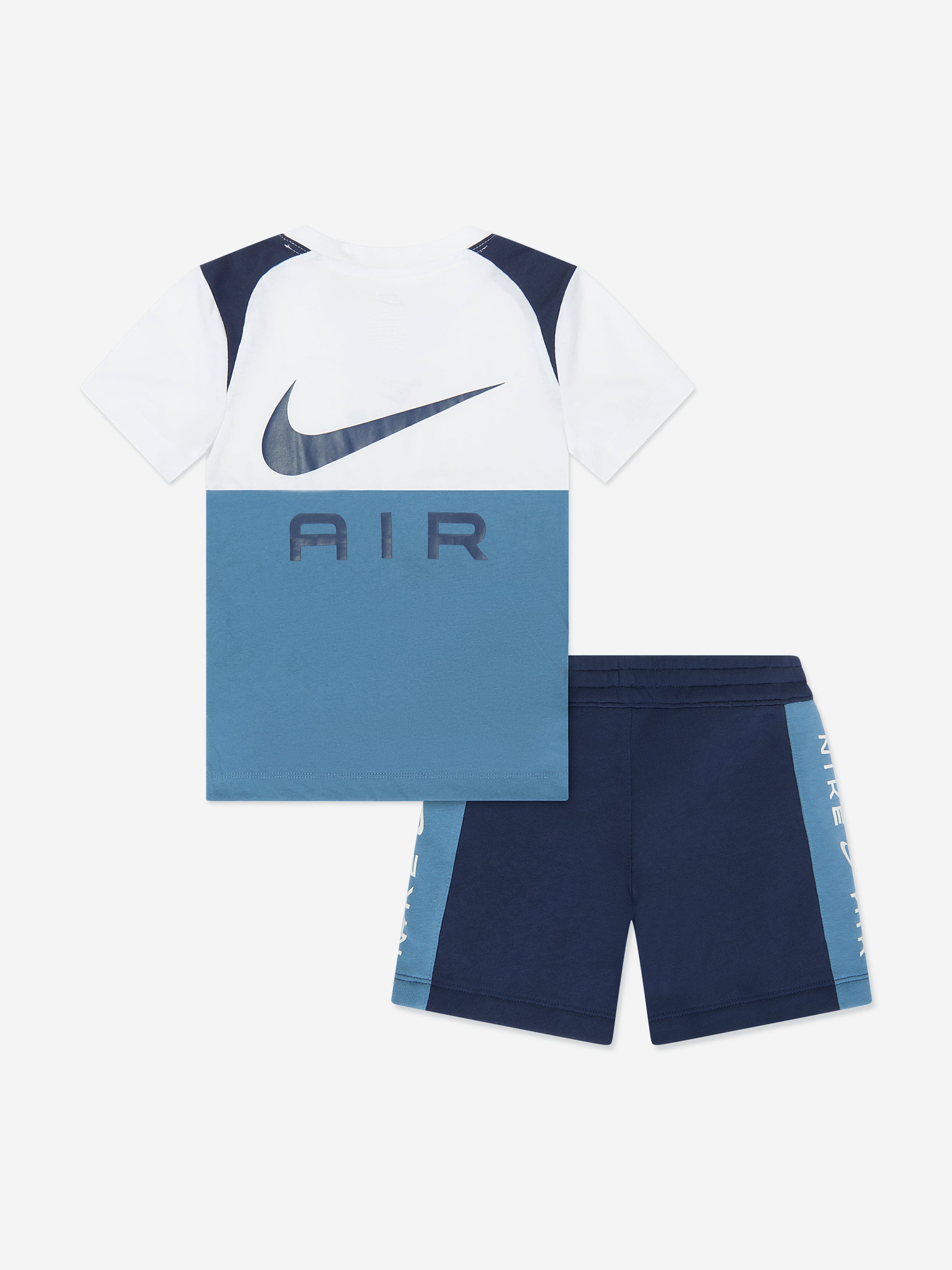 Boys Air Fleece Short Set in Navy