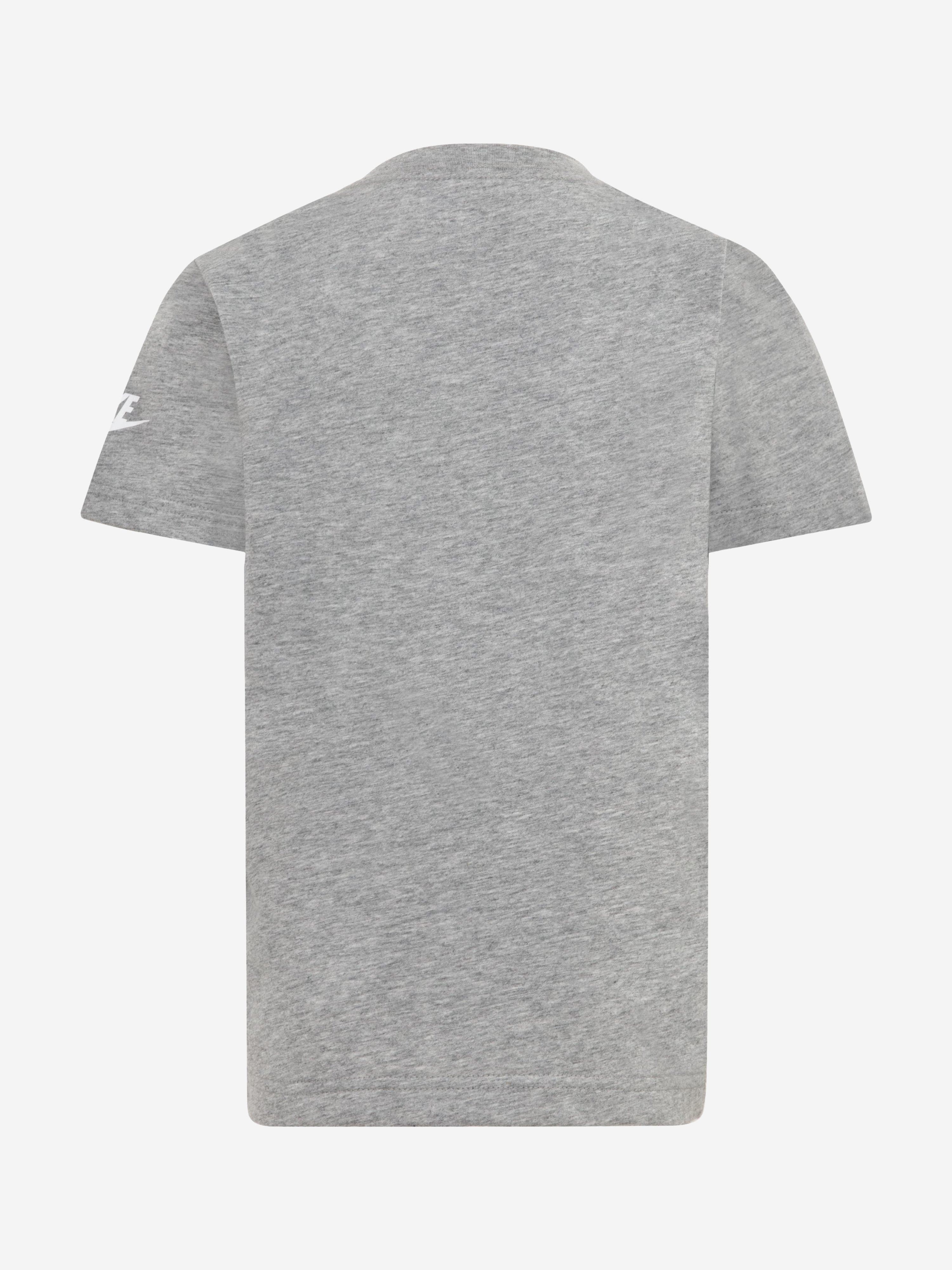 Nike Kids Club Seasonal Jersey T-Shirt in Grey