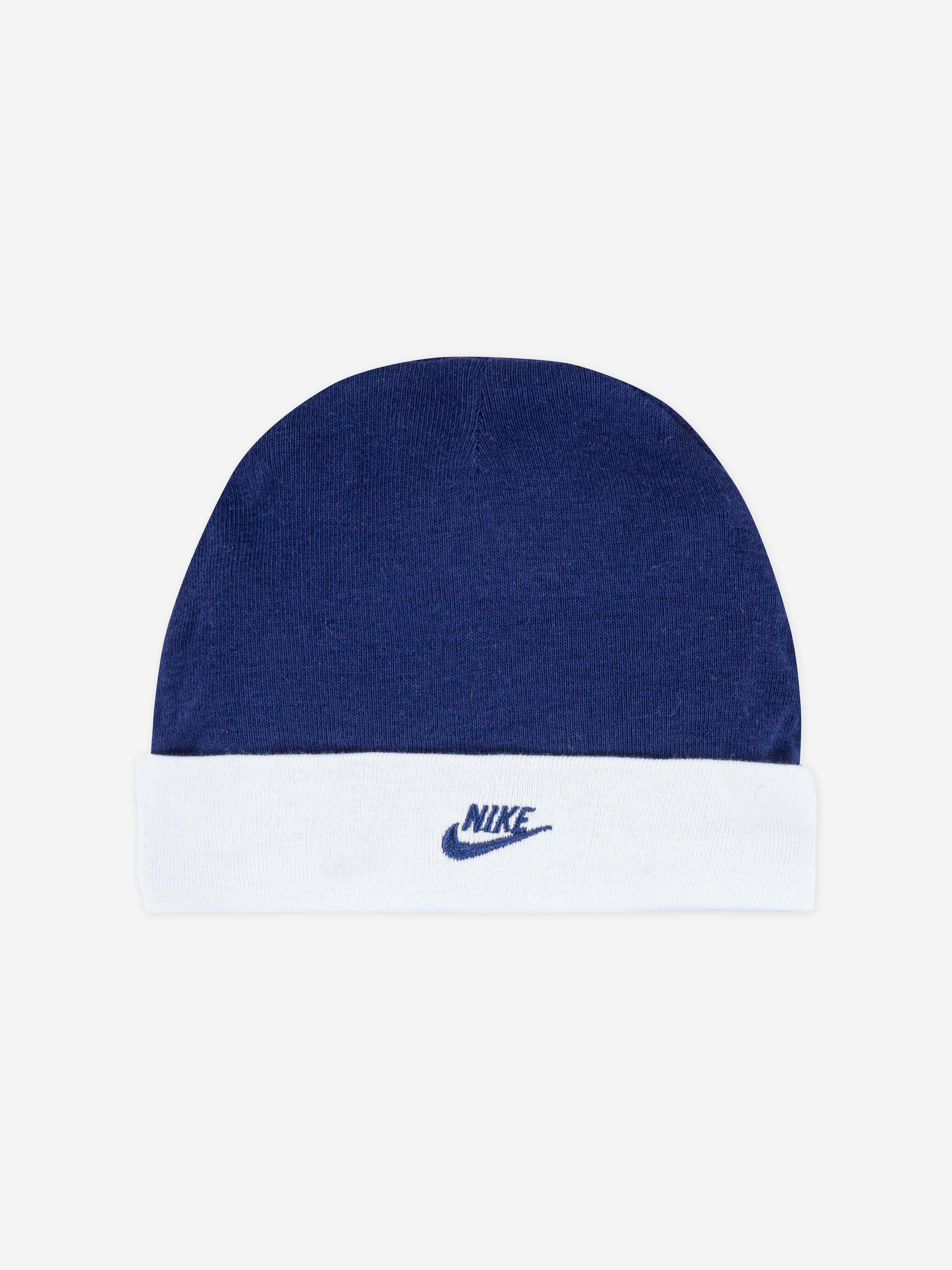 Nike Baby Boys Futura Hat and Bootie Set in Blue