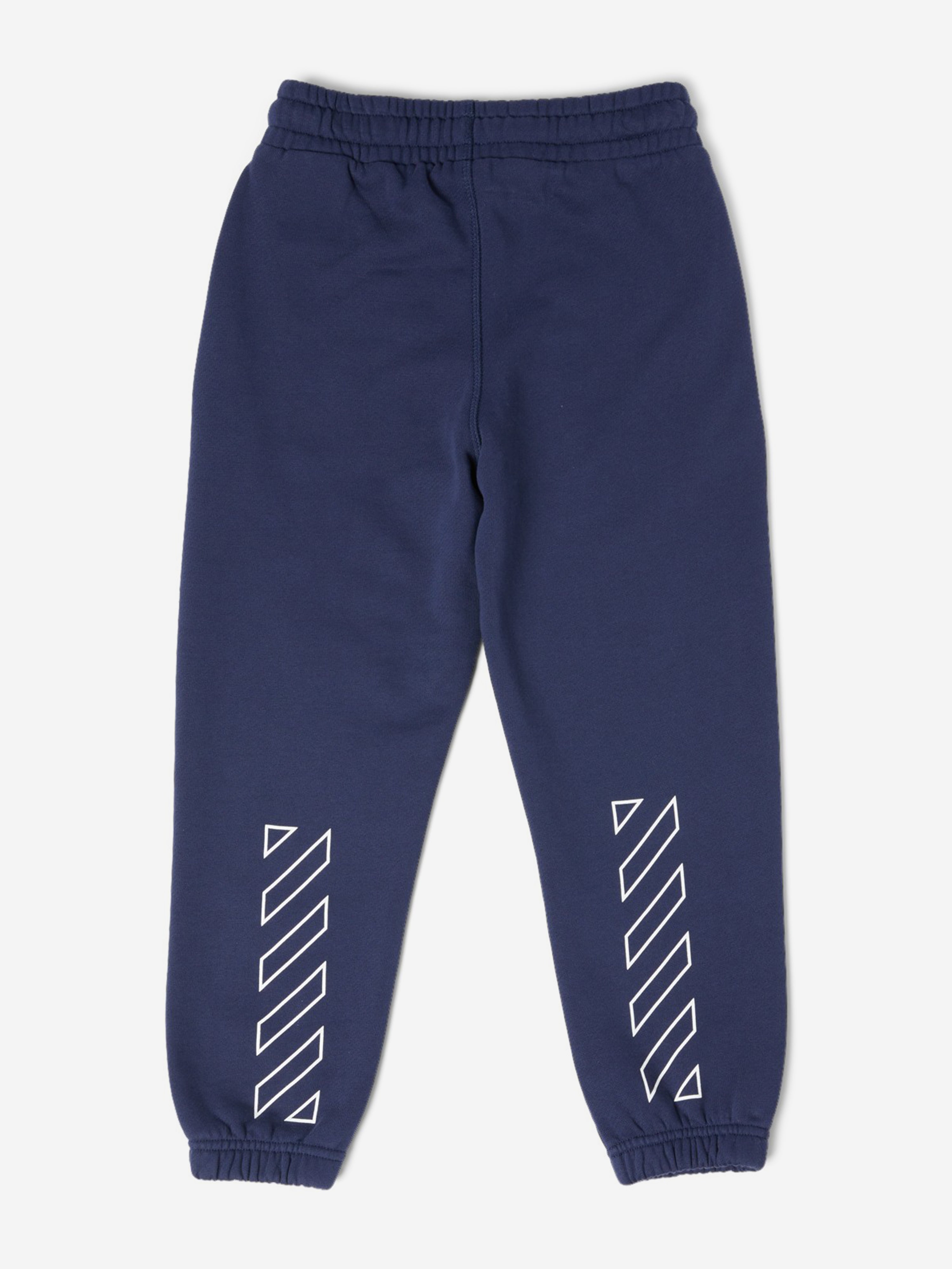 Off-White Kids Bookish Diagonal Joggers in Blue