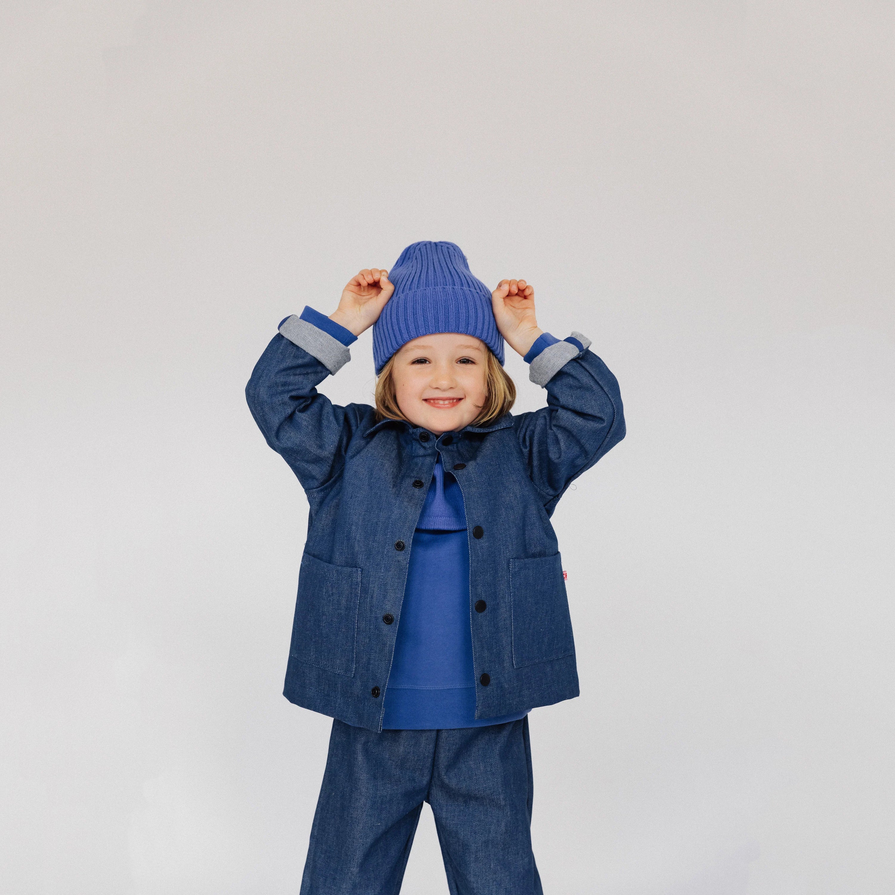 Boys & Girls Blue Denim Jacket