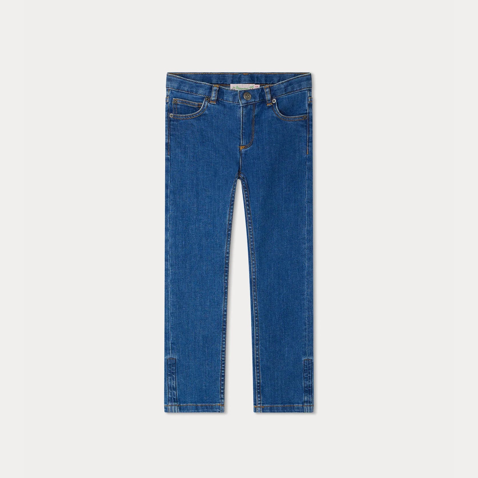 Girls Blue Denim Trousers