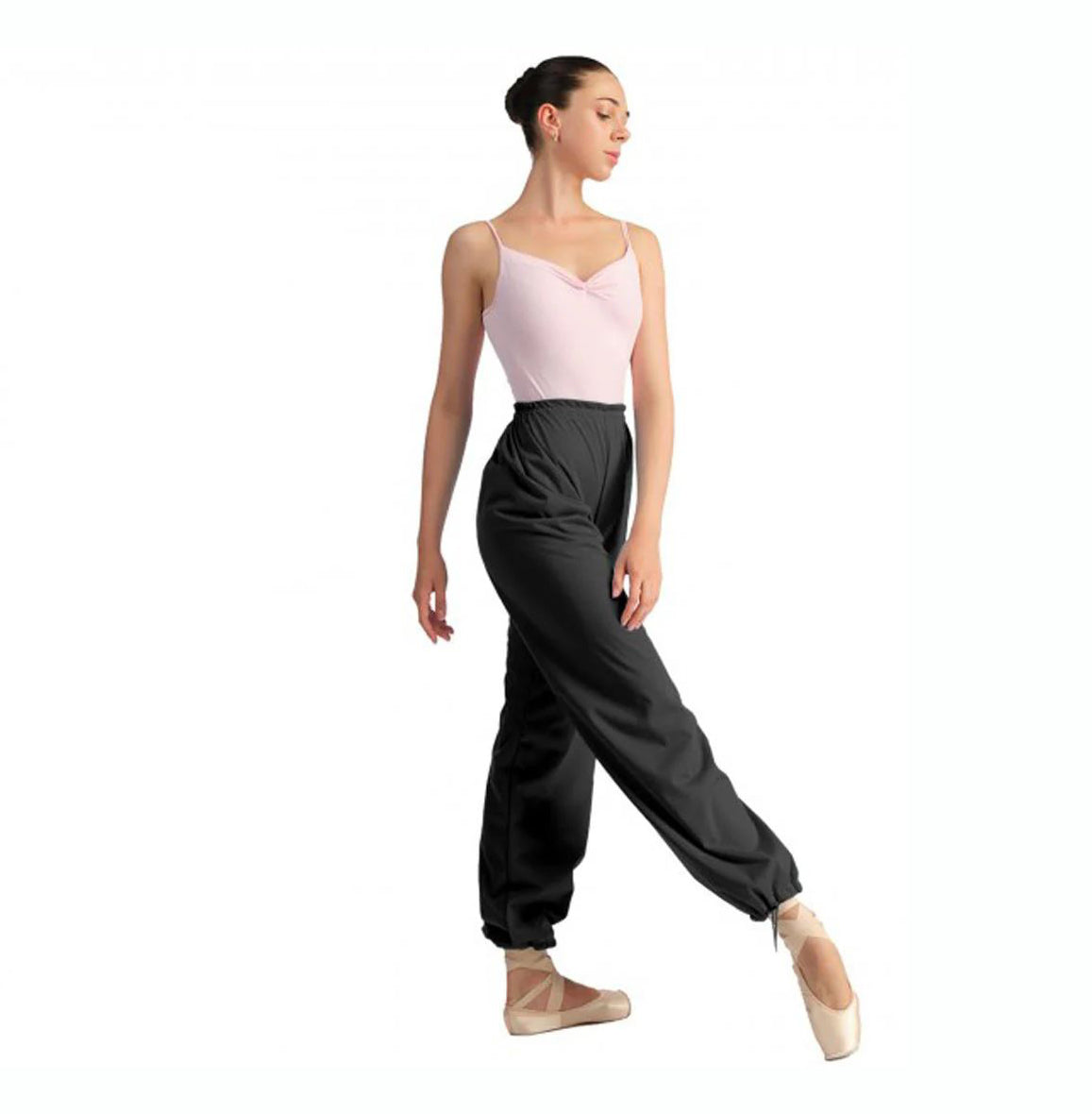 Women Black Ballet Warm-Up Trousers(0405/Black)