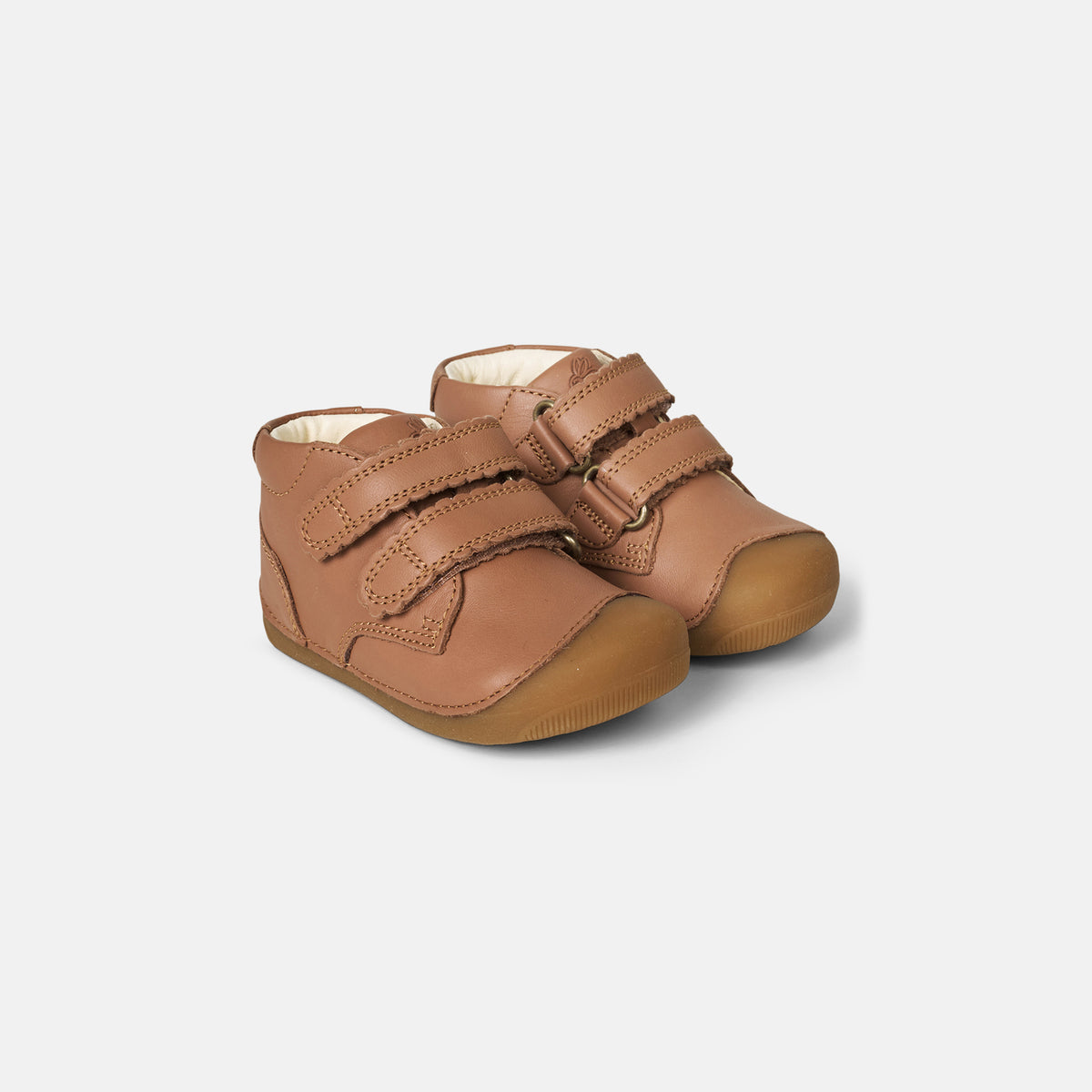 Baby Boys & Girls Brown "Petit Scallop" Shoes
