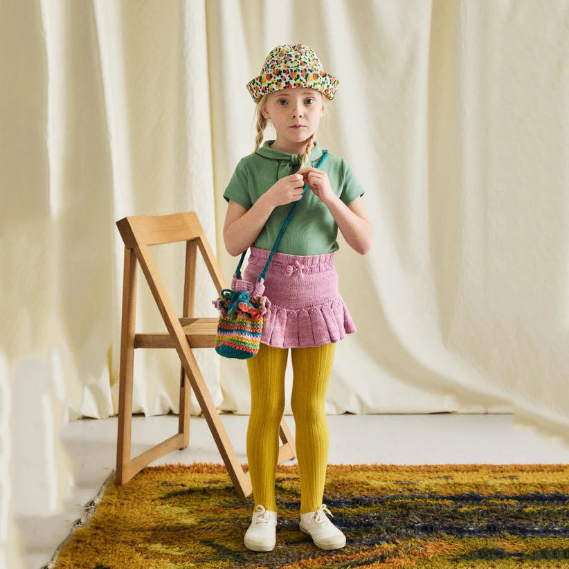 Boys & Girls Green Bow Cotton T-Shirt