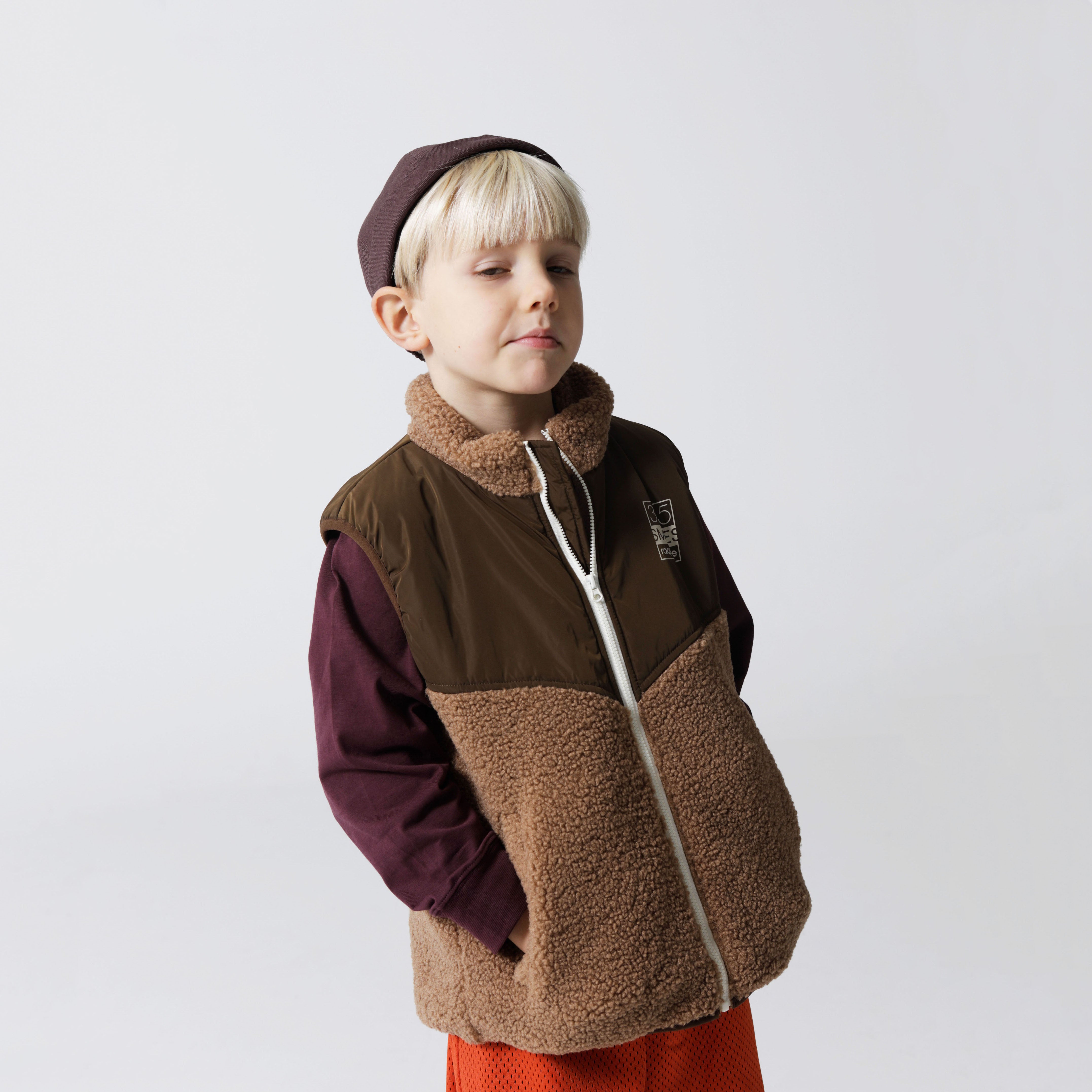 Boys & Girls Purple Logo Hat