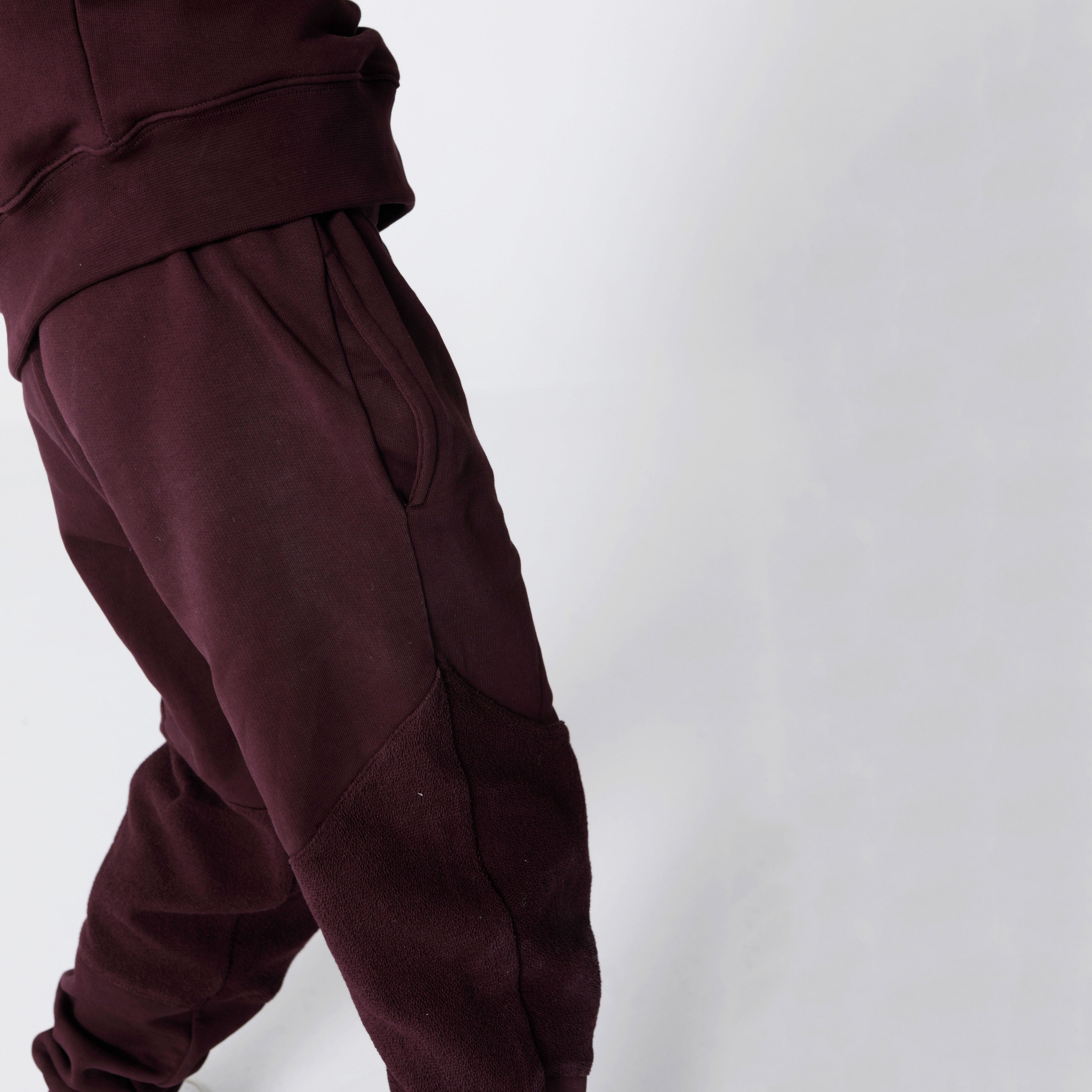 Boys & Girls Purple Cotton Trousers