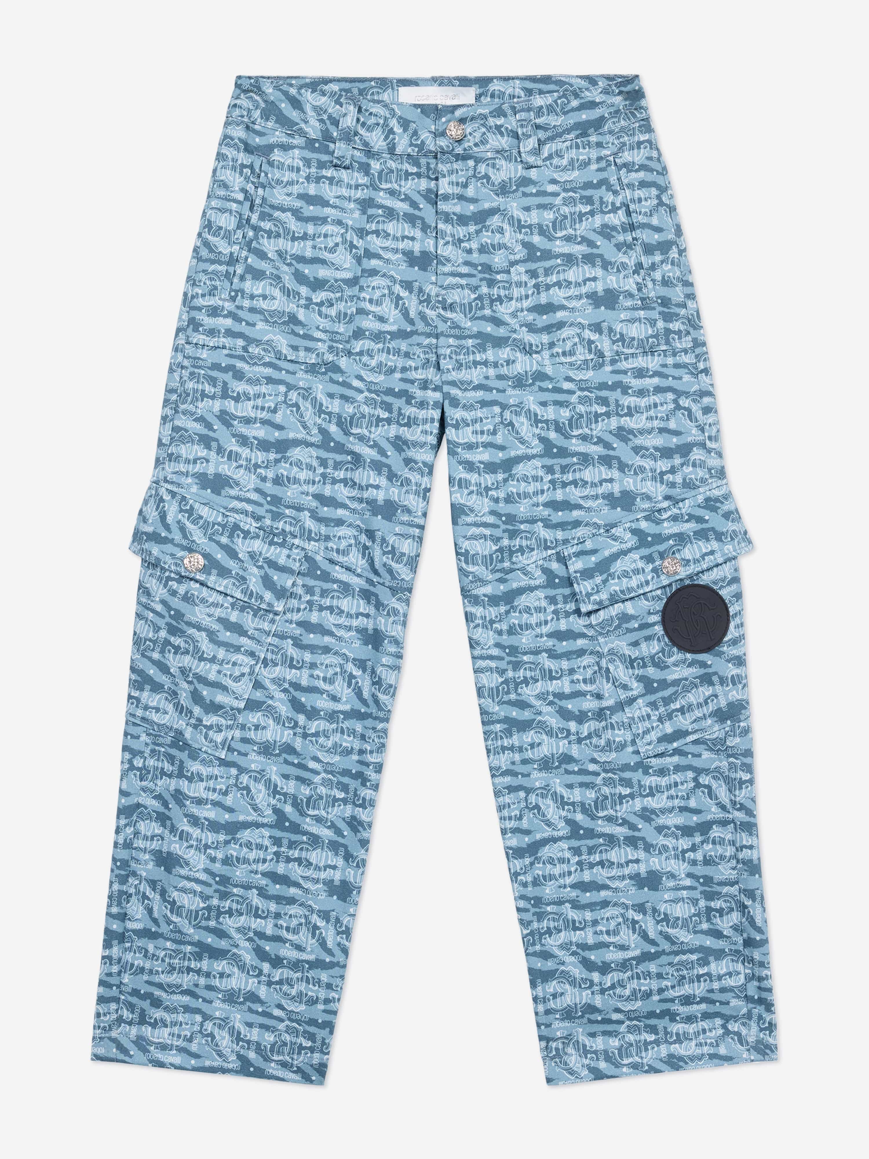 Baby Girls Floral Print Leggings in Multicolour