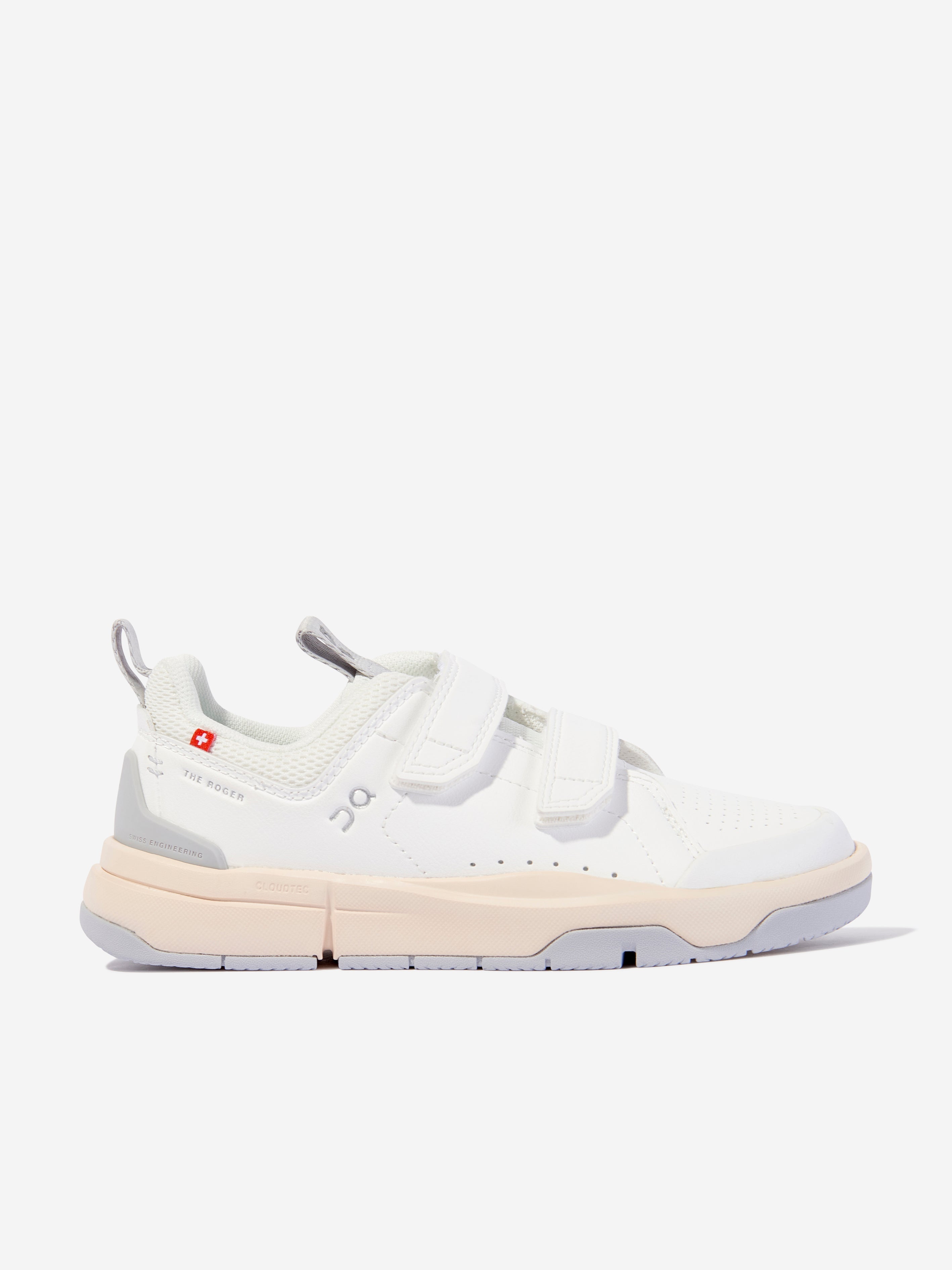 Boys The Roger Trainers in White