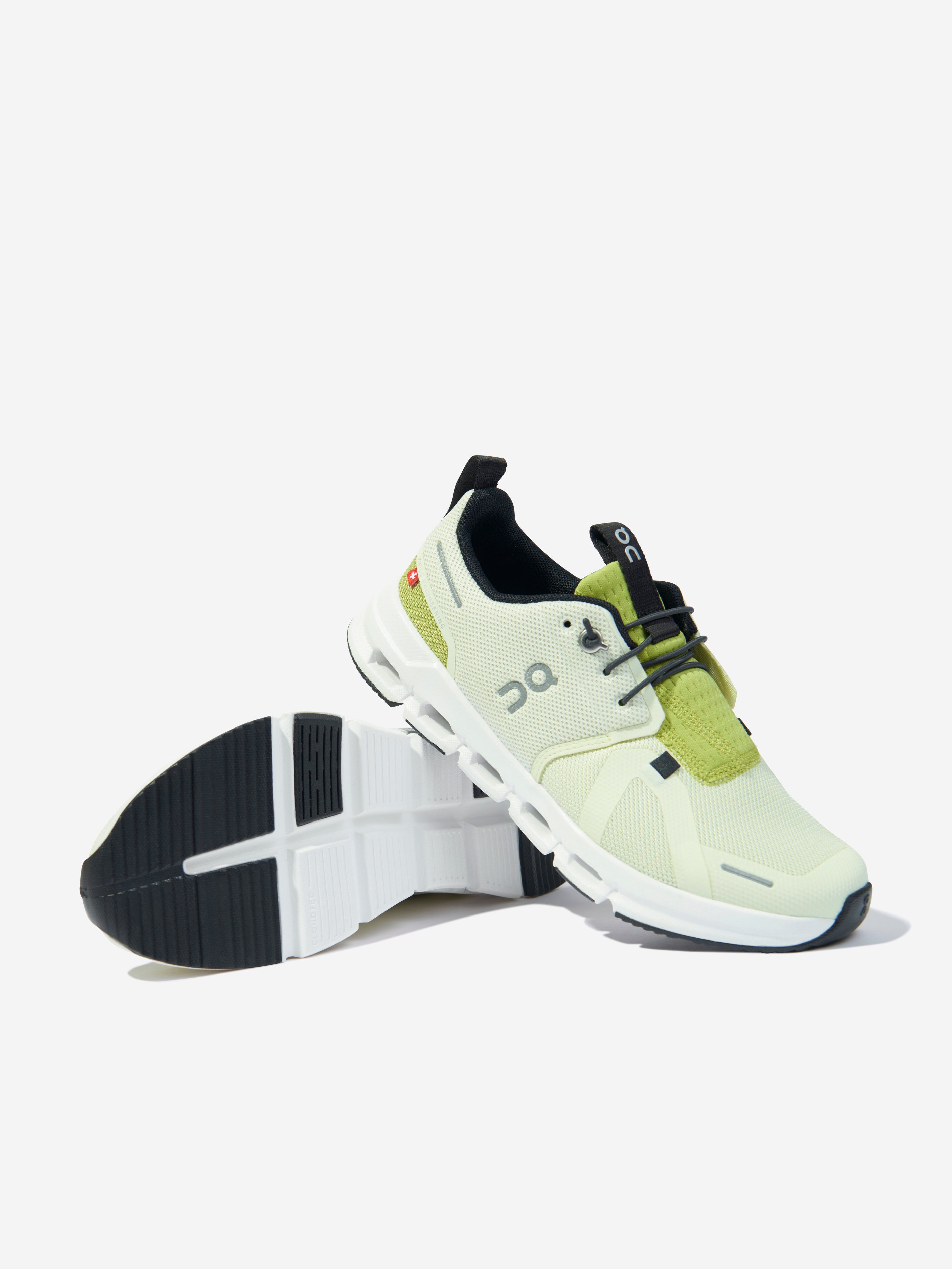 Kids Cloud Sky Trainers in Green