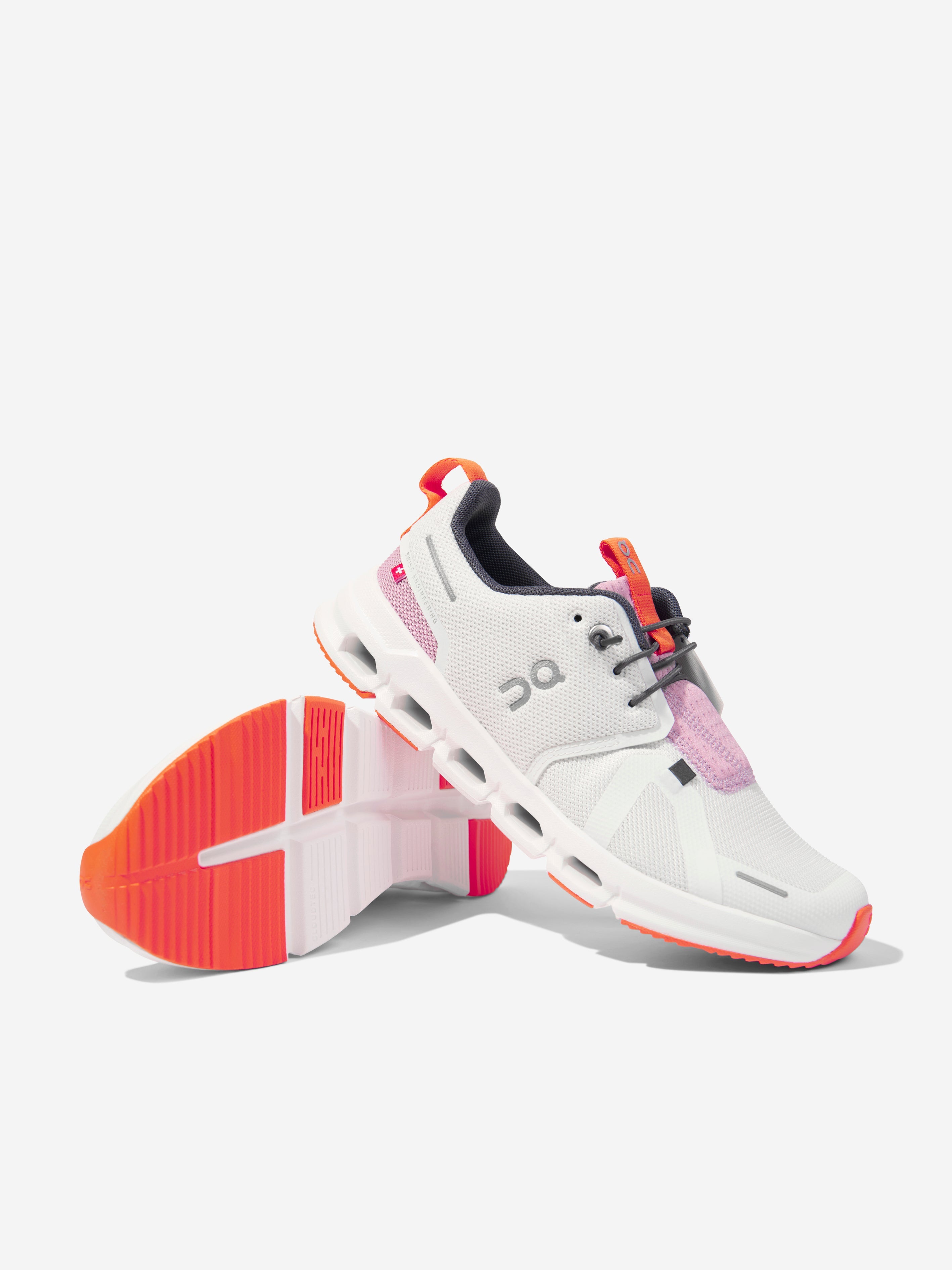 Girls Cloud Sky Trainers in White