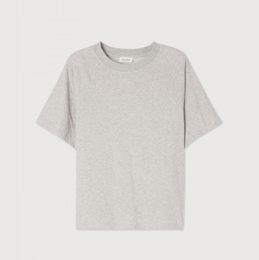 Women Grey Cotton T-Shirt
