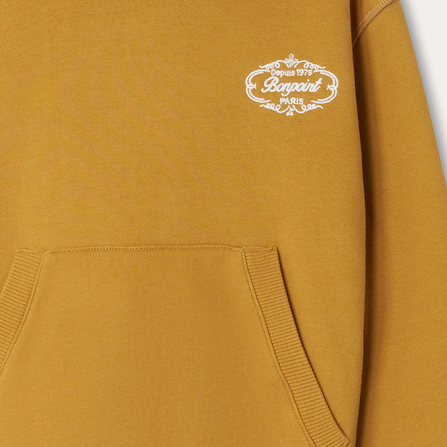 Boys & Girls Ochre Cotton Sweatshirt