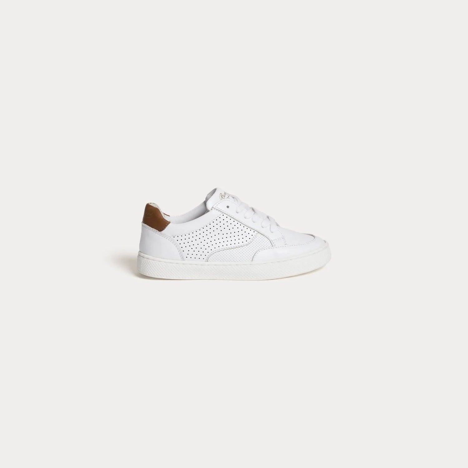Boys & Girls White Shoes