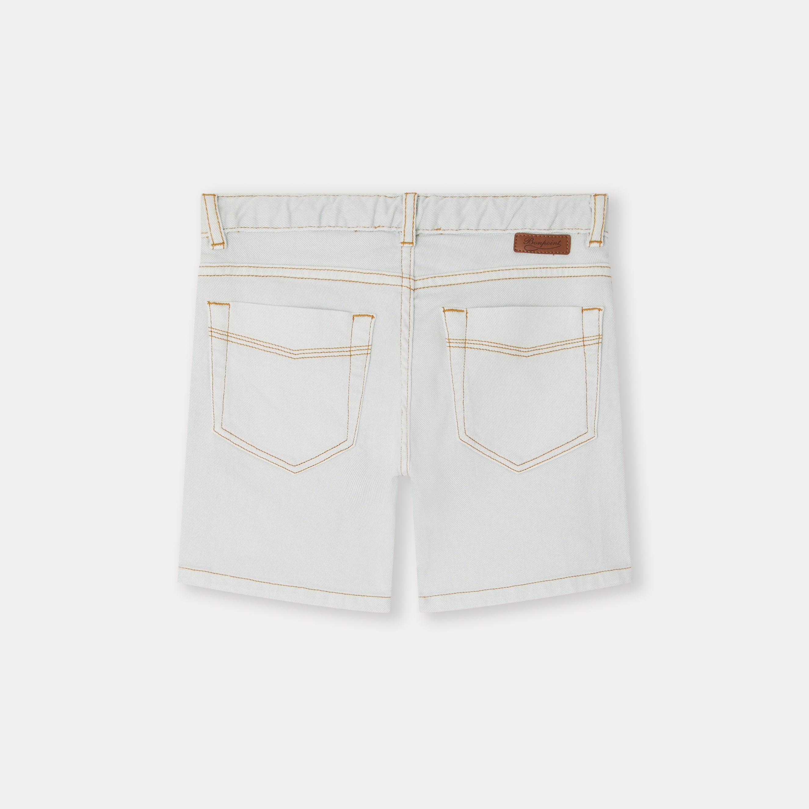 Boys Pale Blue Denim Shorts
