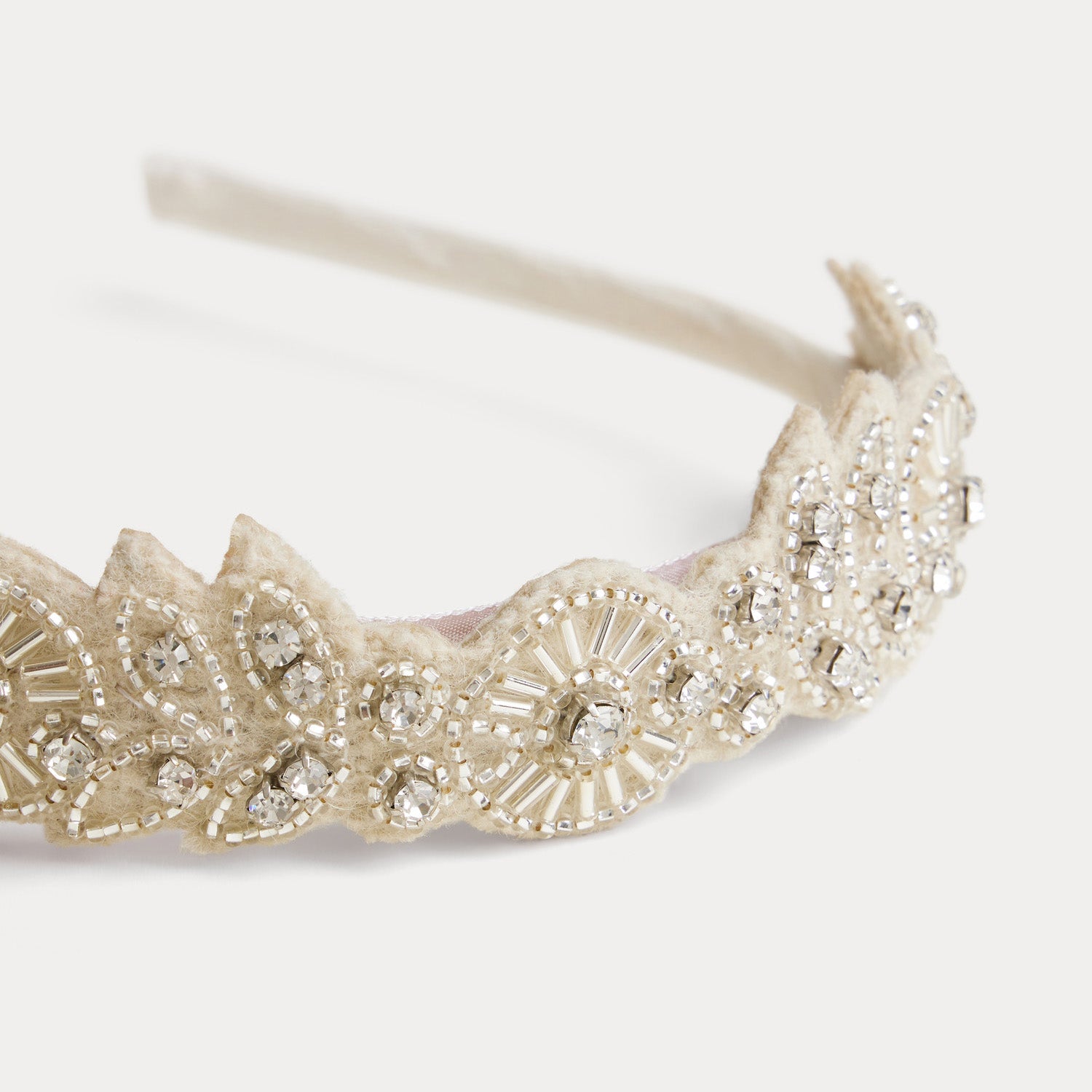 Girls Ivory Headband