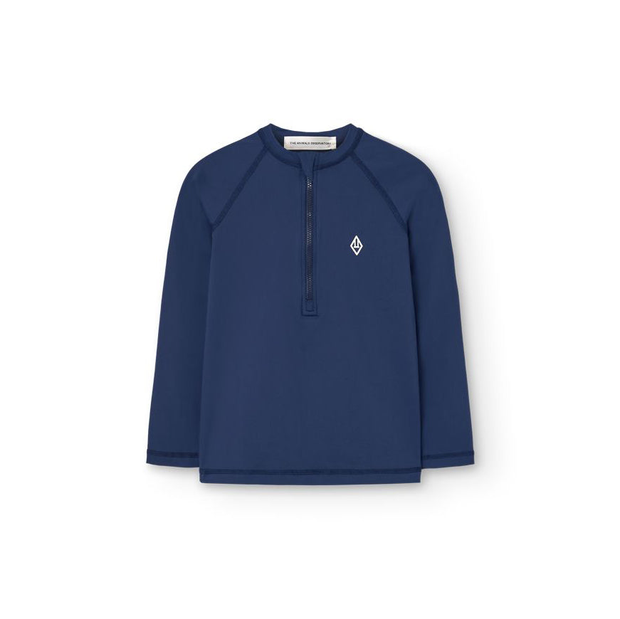 Boys & Girls Dark Blue Swim T-Shirt