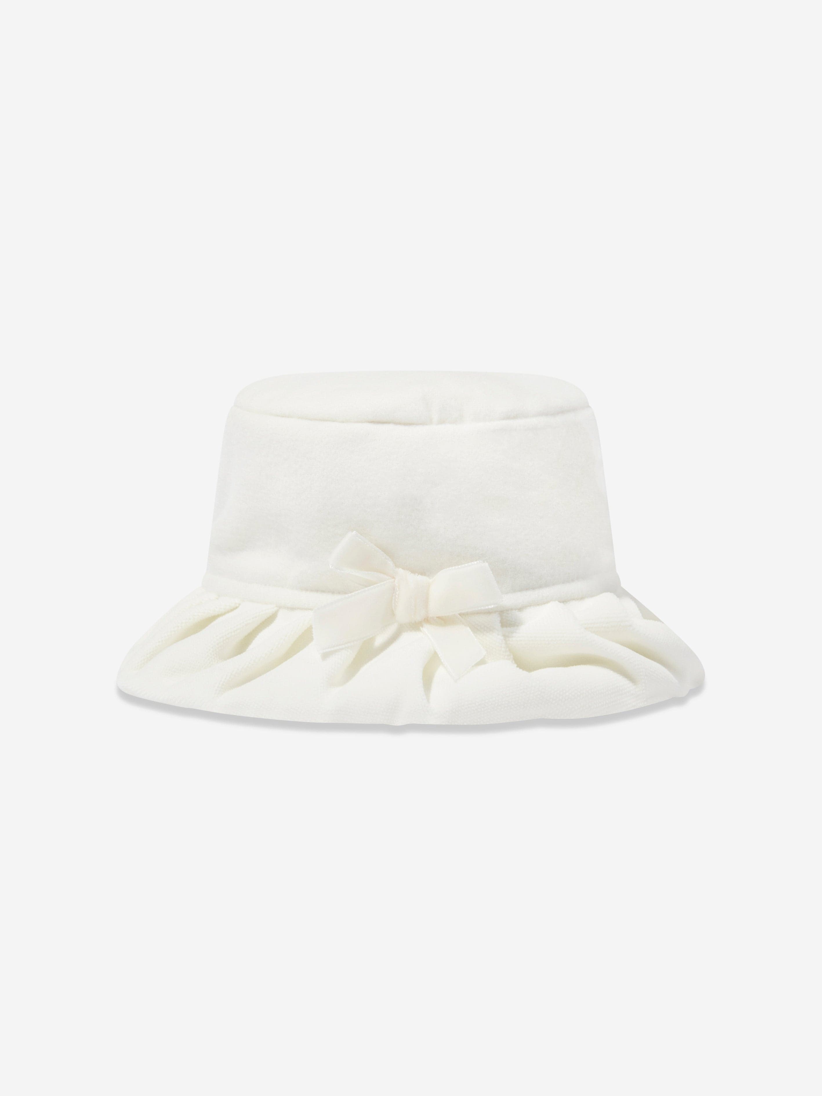 Girls Coat and Hat Set in Ivory