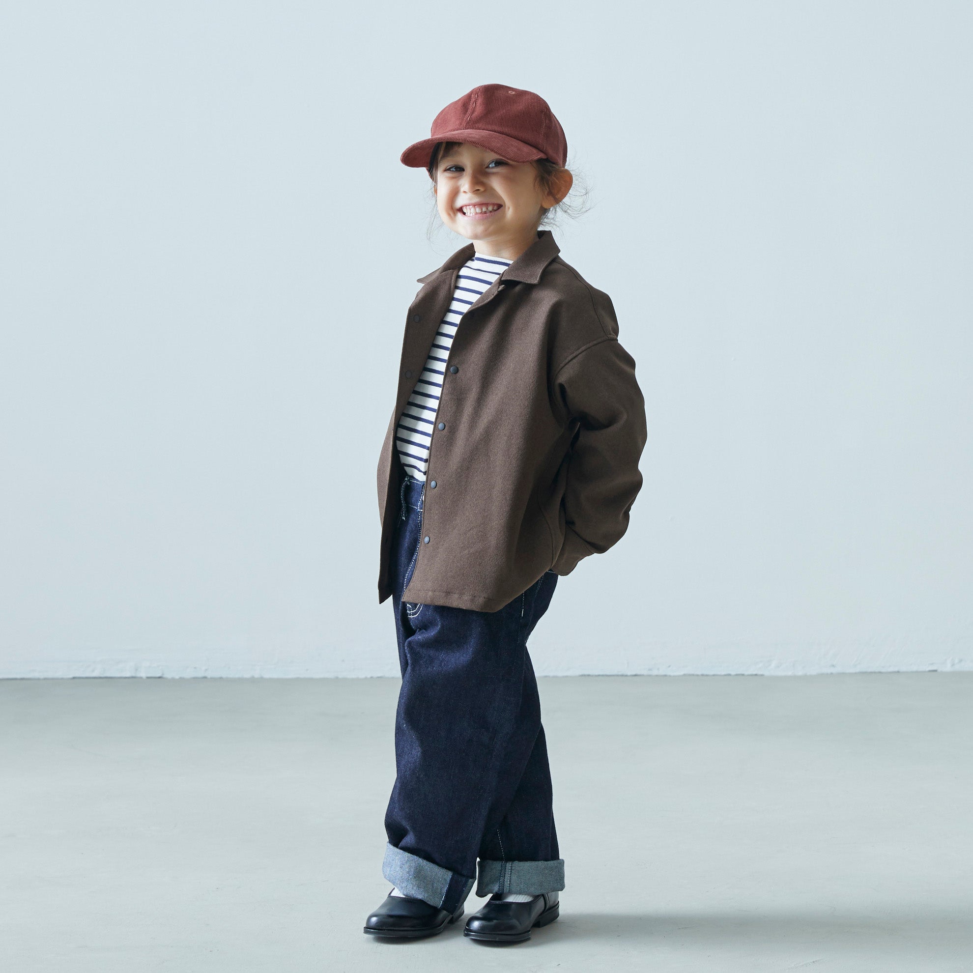 Boys & Girls Brown Coat