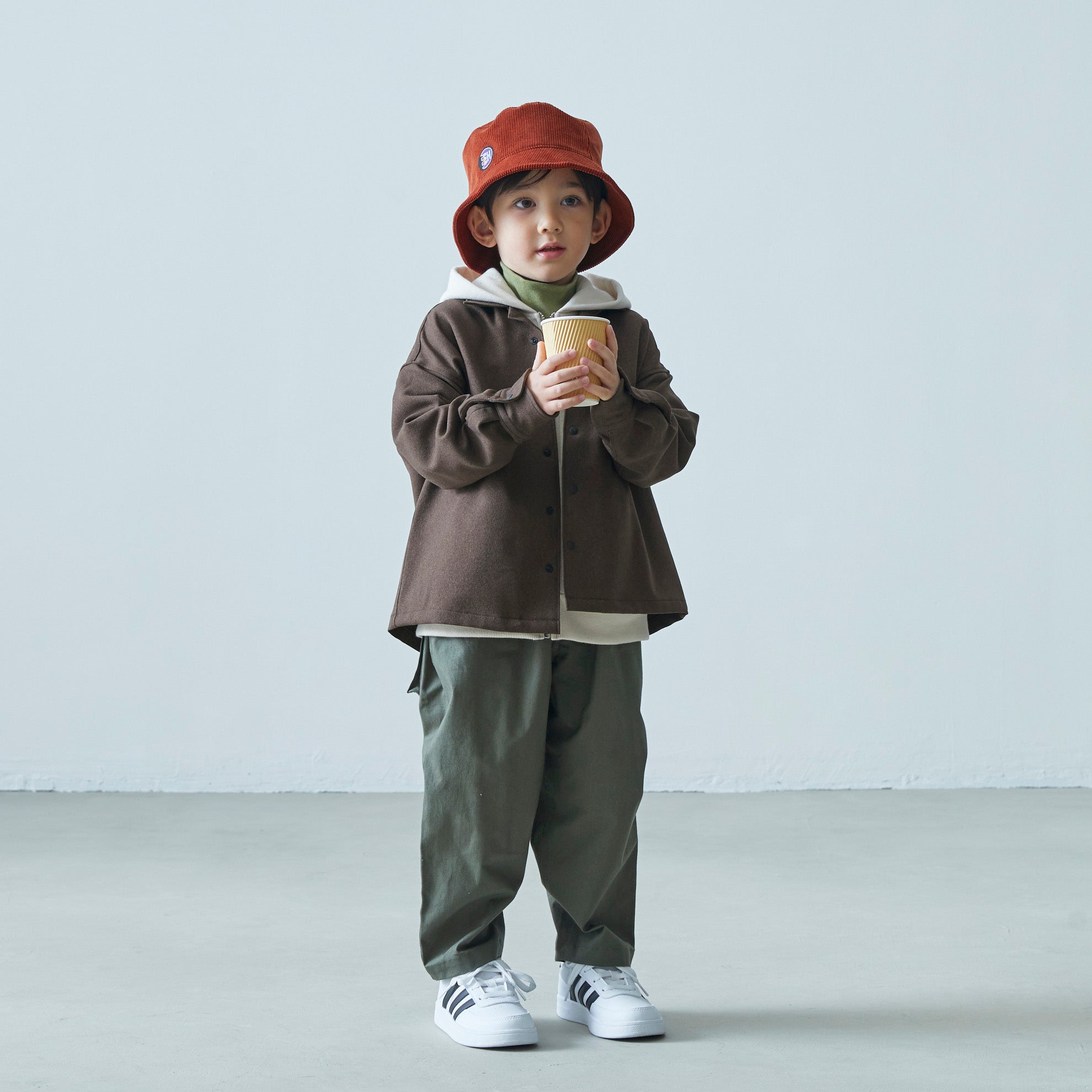 Boys & Girls Brown Coat