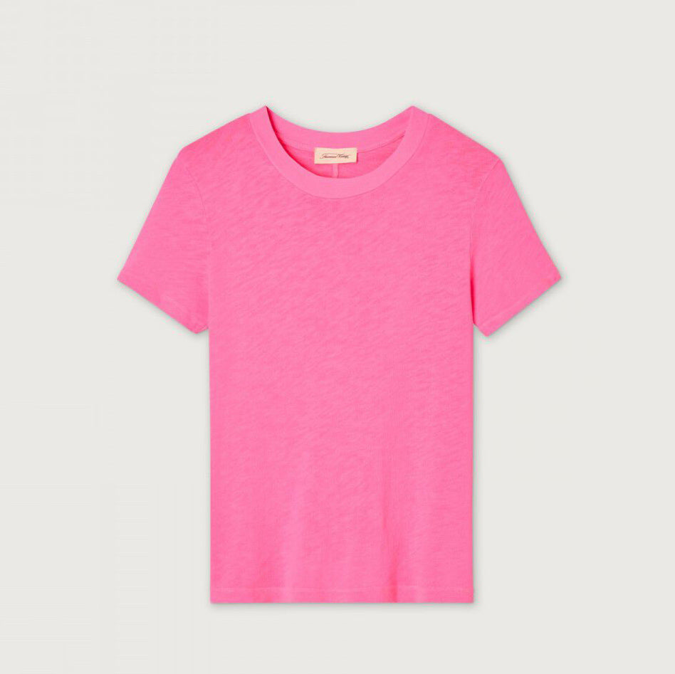 Women Pink Cotton T-Shirt