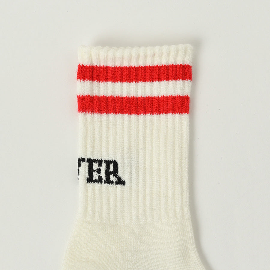 Boys & Girls Red Stripes Cotton Socks