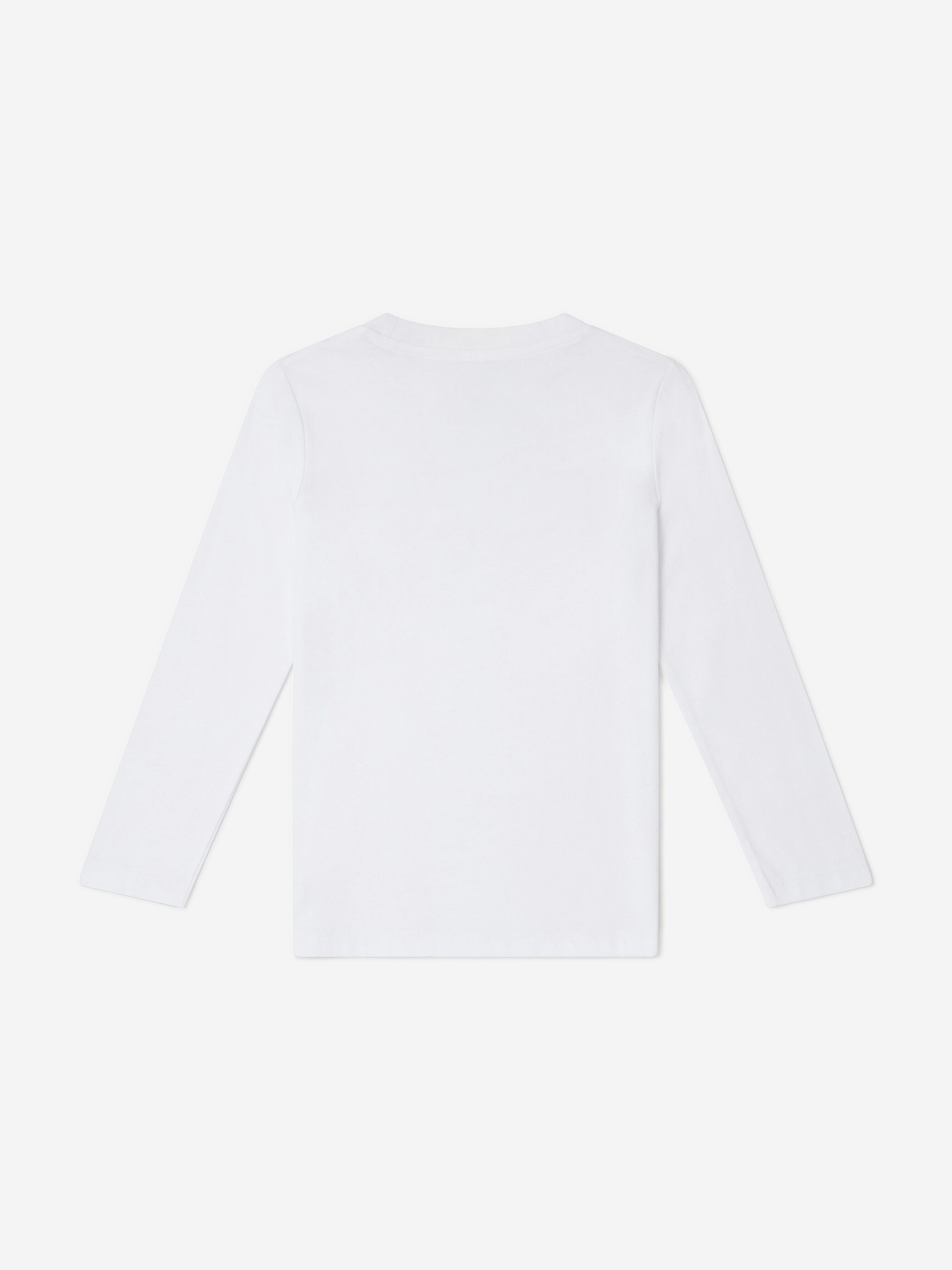 Stella McCartney Girls Cat Logo T-Shirt in White