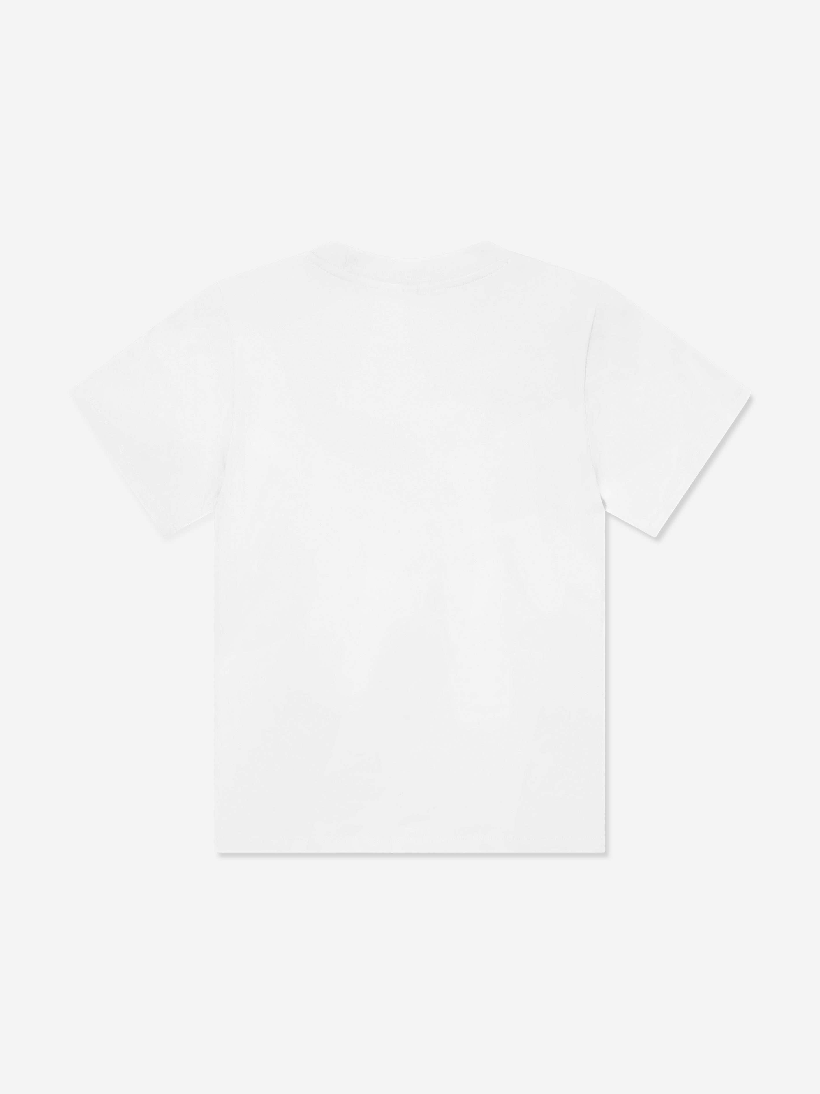 Girls Strawberry Logo T-Shirt in Ivory