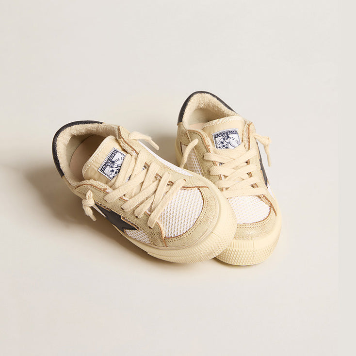 Boys & Girls Blue "MAY" Star Shoes