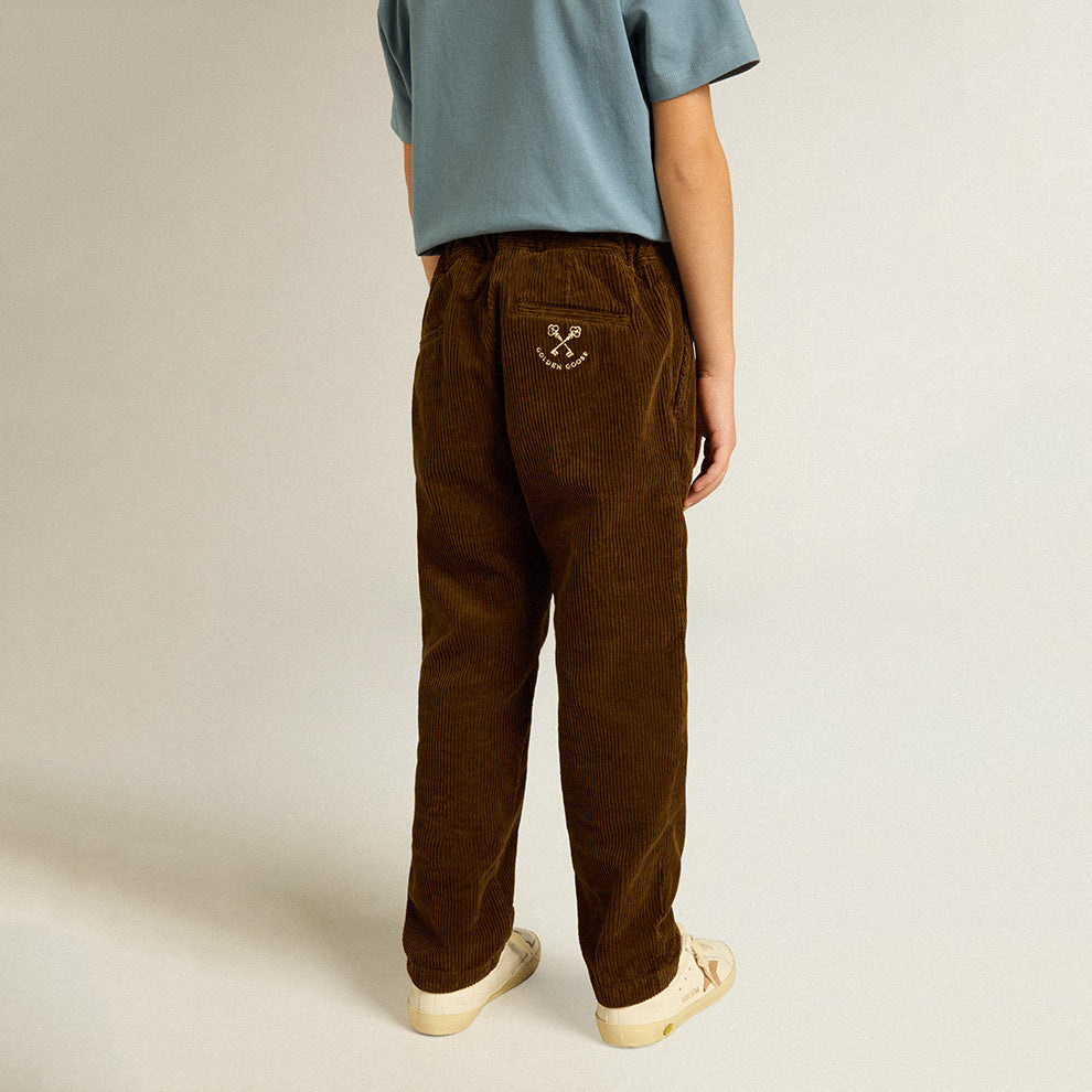 Boys & Girls Brown Corduroy Trousers