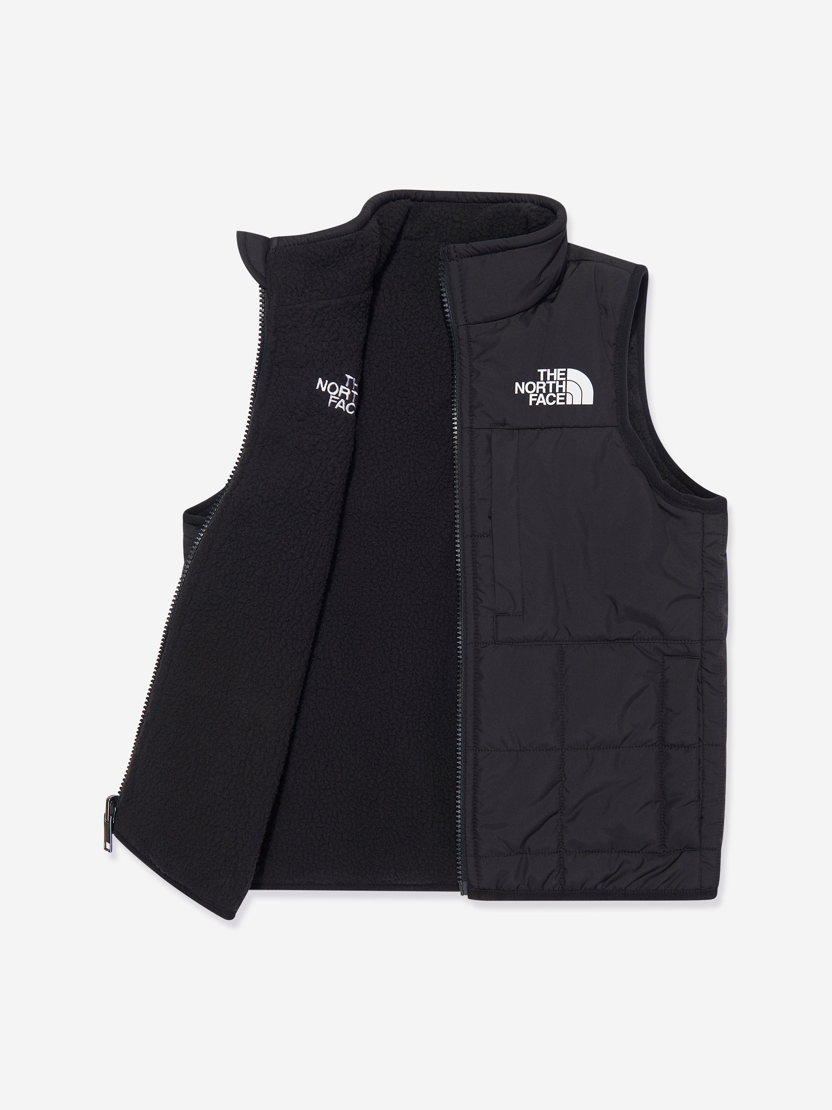 The North Face Boys Reversible Shasta Gilet in Black