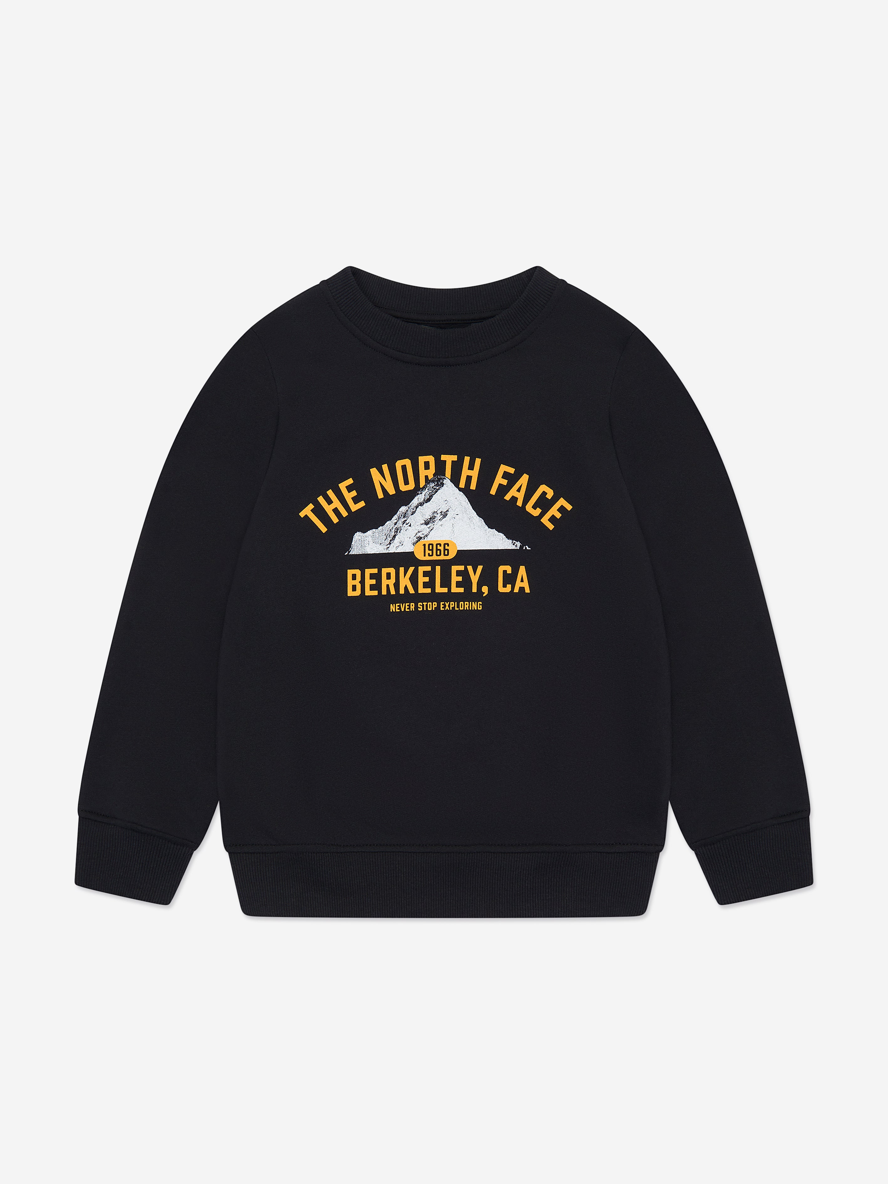 The North Face Kids Varsity Grahic Relaxed Sweatshirt in Black