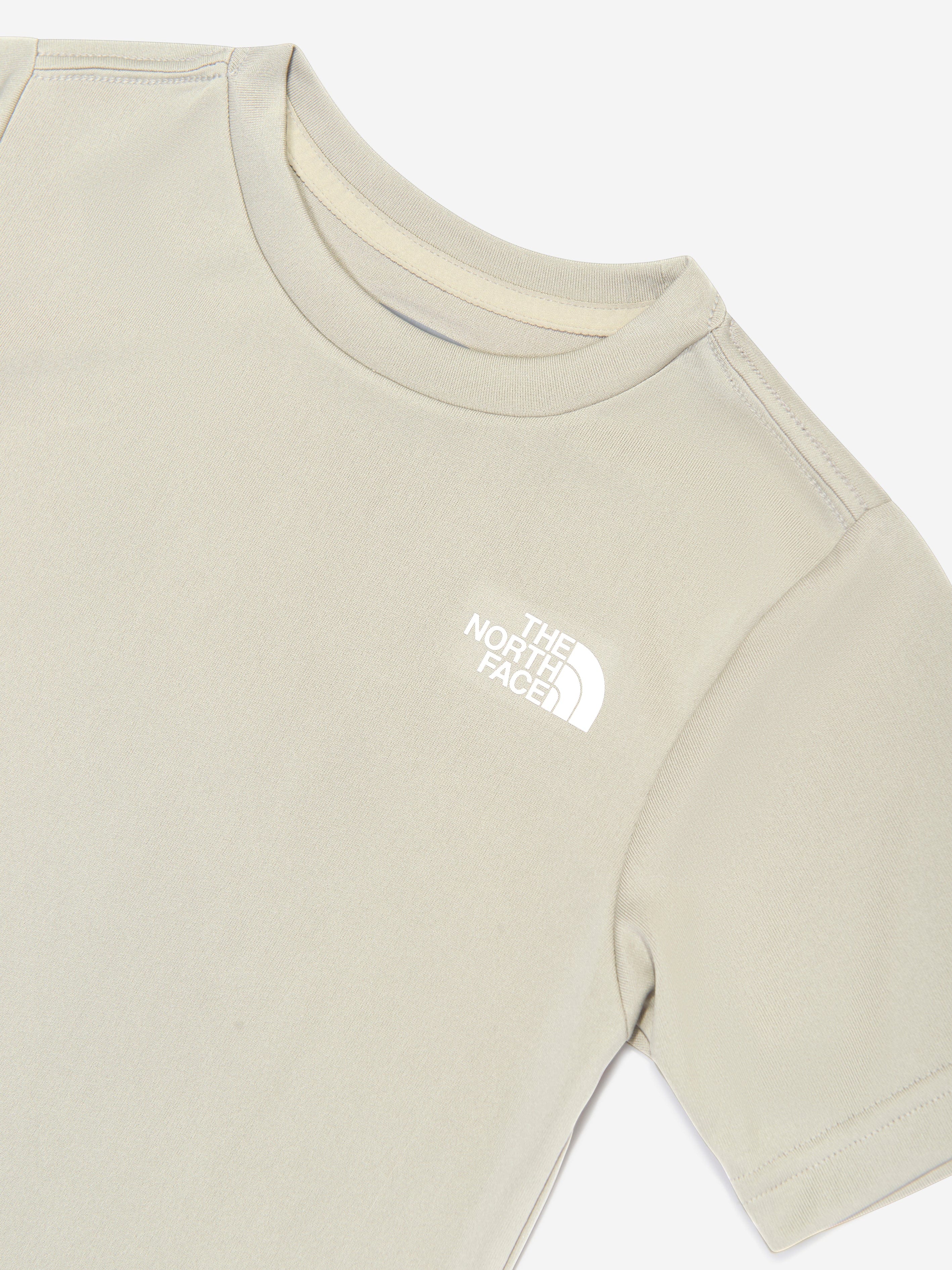 The North Face Boys Reaxion T-Shirt in Beige
