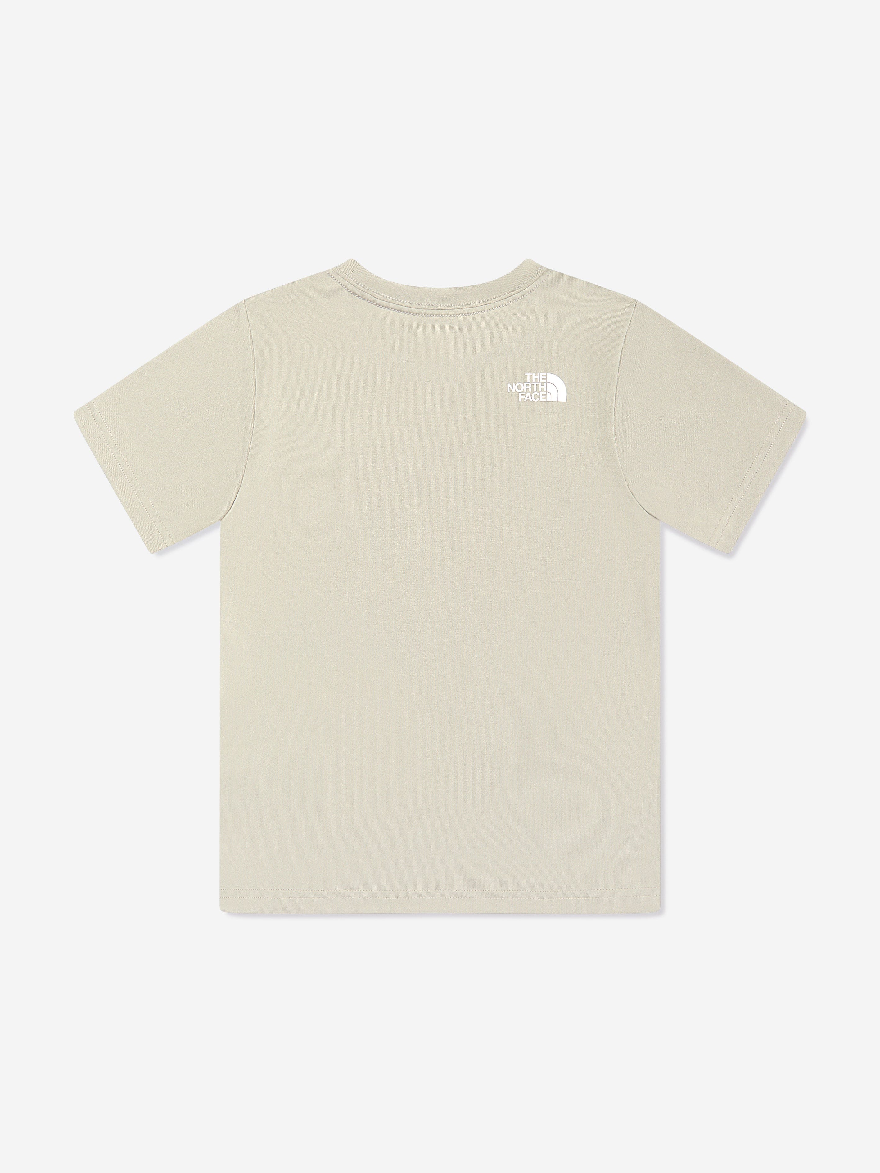 The North Face Boys Reaxion T-Shirt in Beige