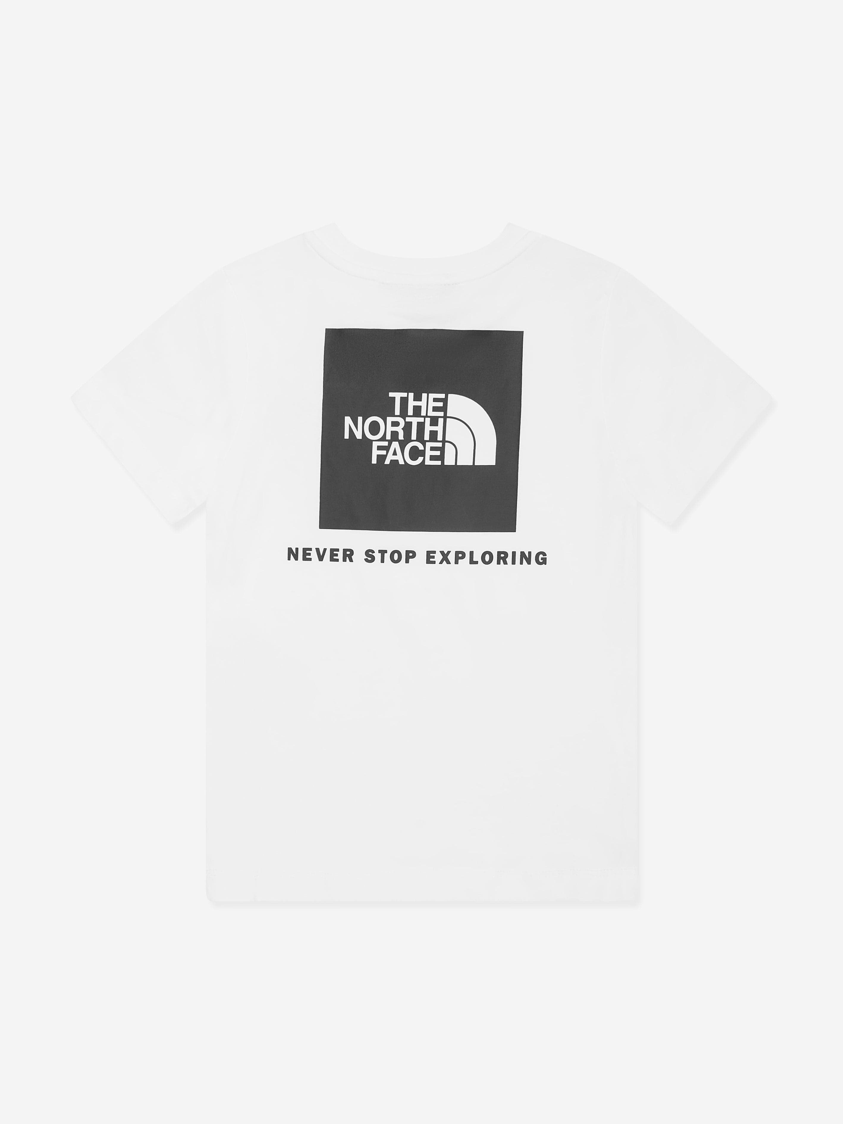 The North Face Boys Redbox T-Shirt in White