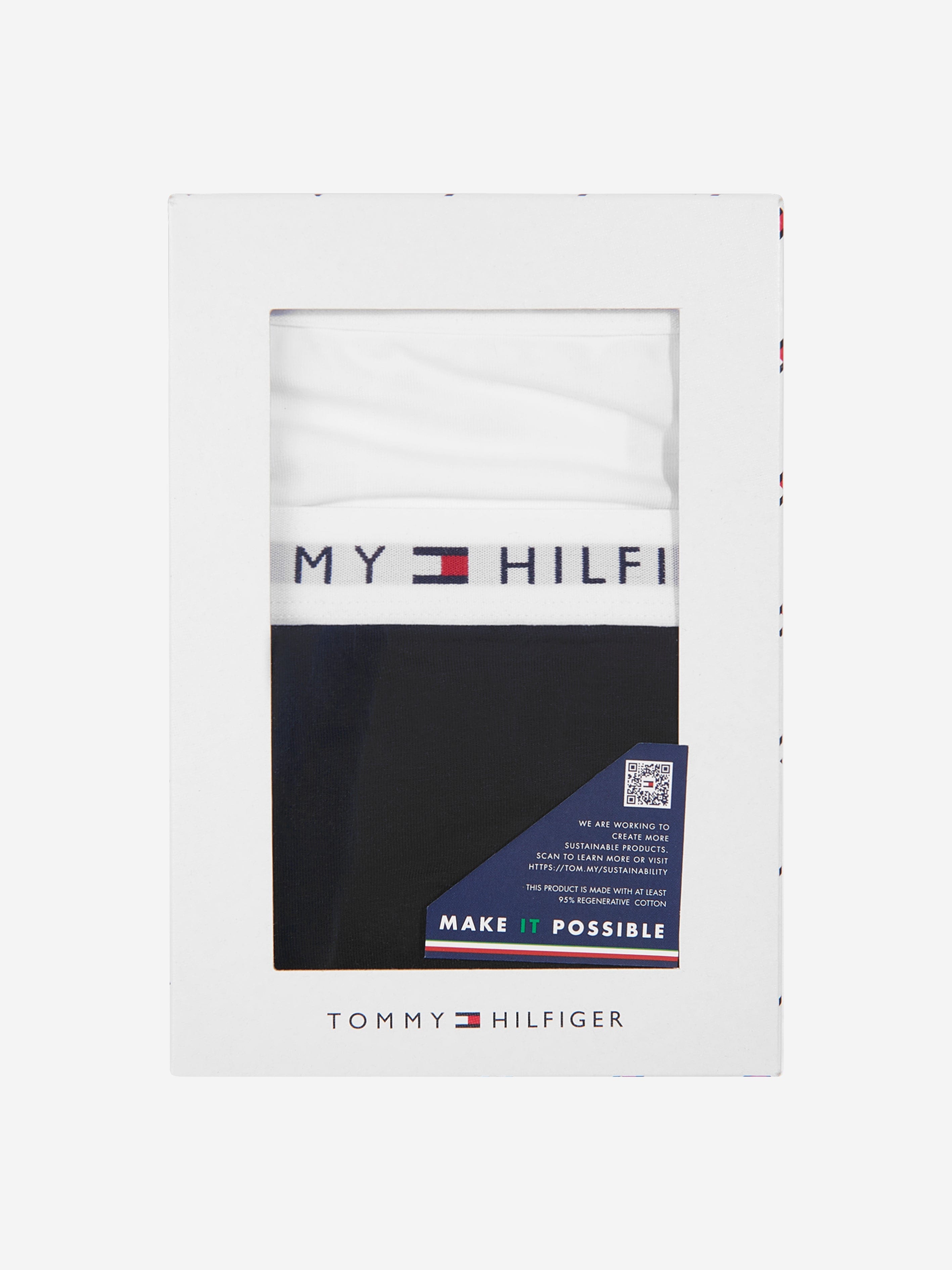 Tommy Hilfiger Girls 2 Pack Bikini Briefs Set in White