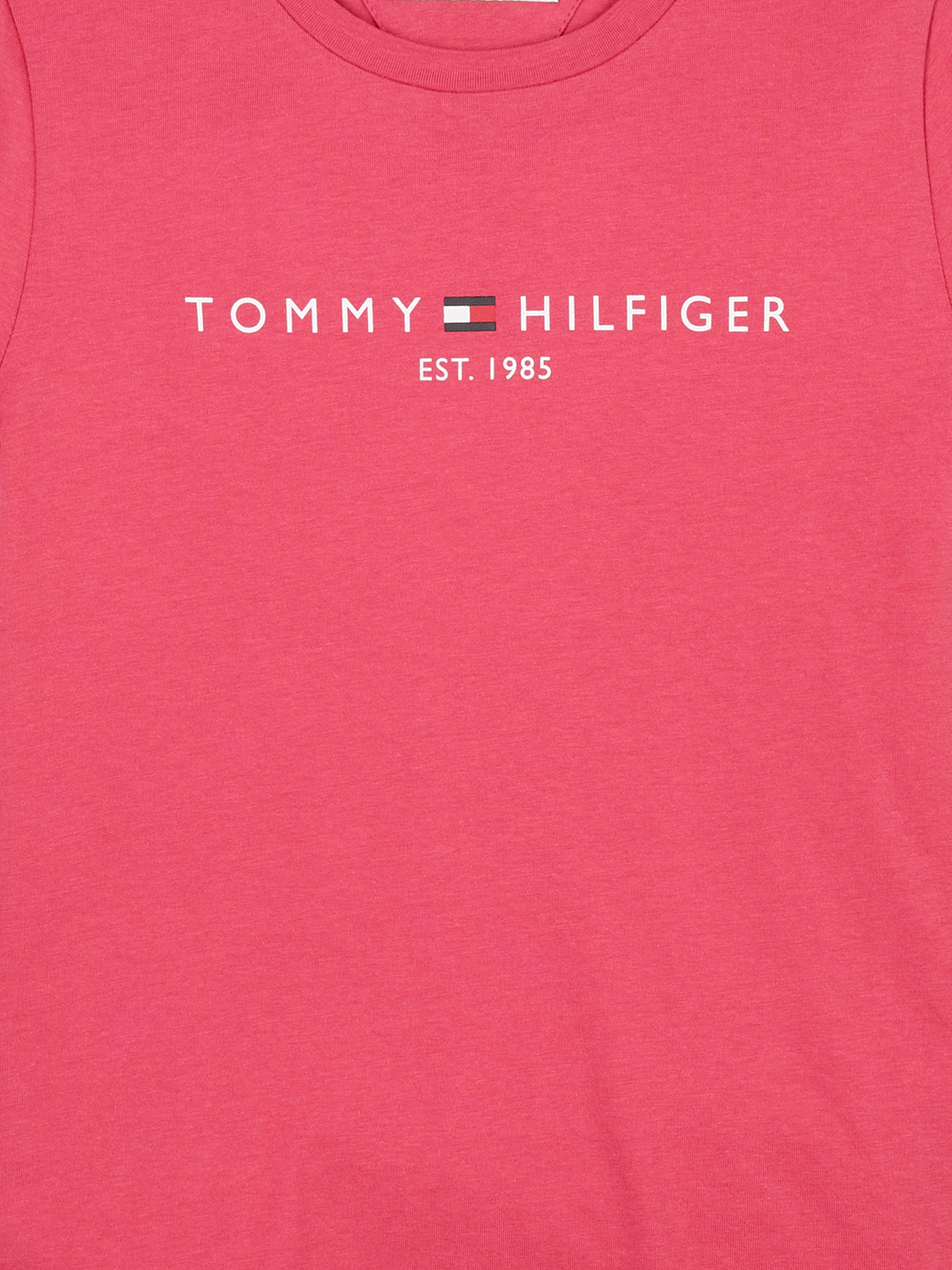 Tommy Hilfiger Girls Essential T-Shirt in Pink