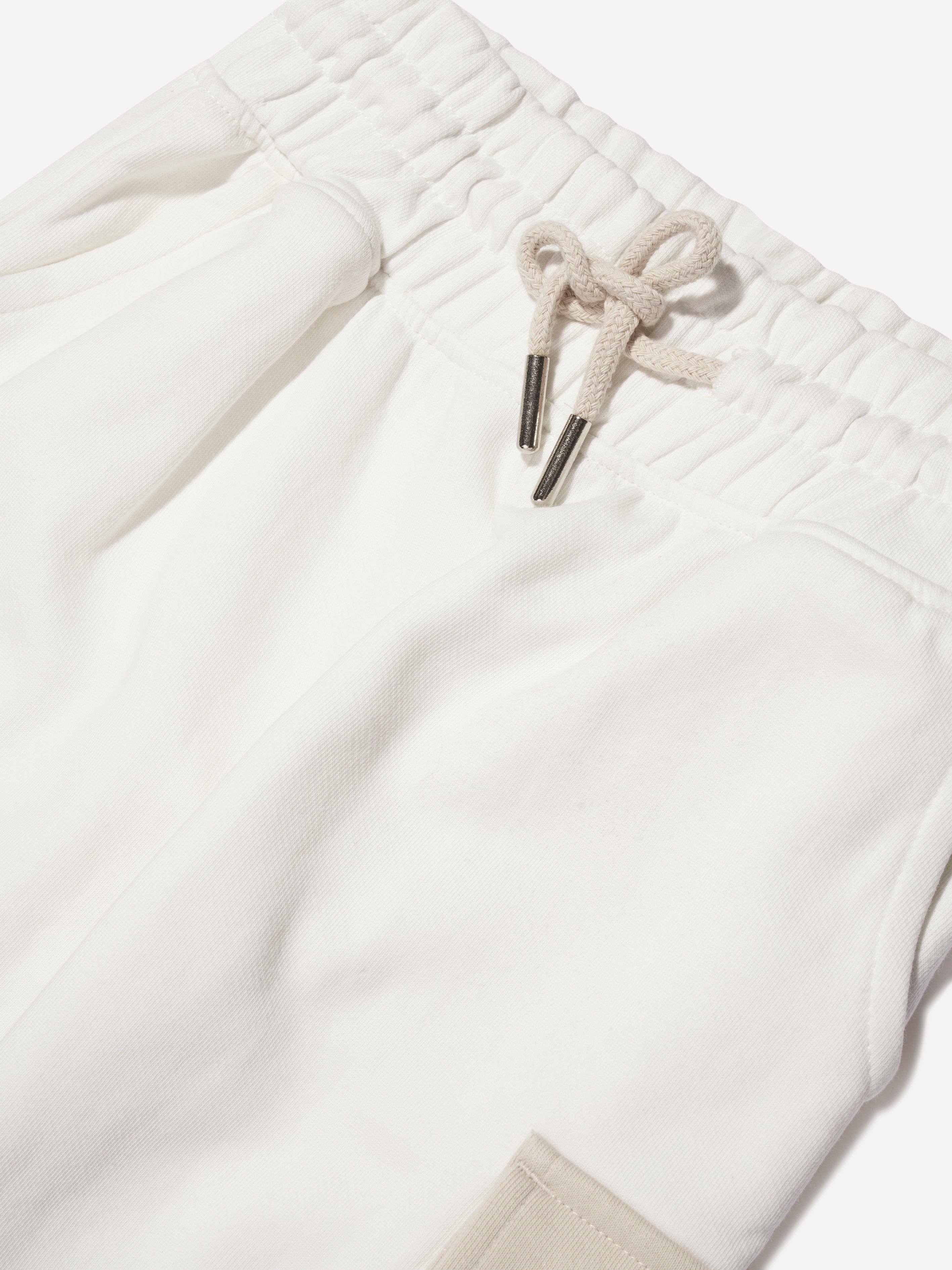Trussardi Boys Umati Joggers in Ivory