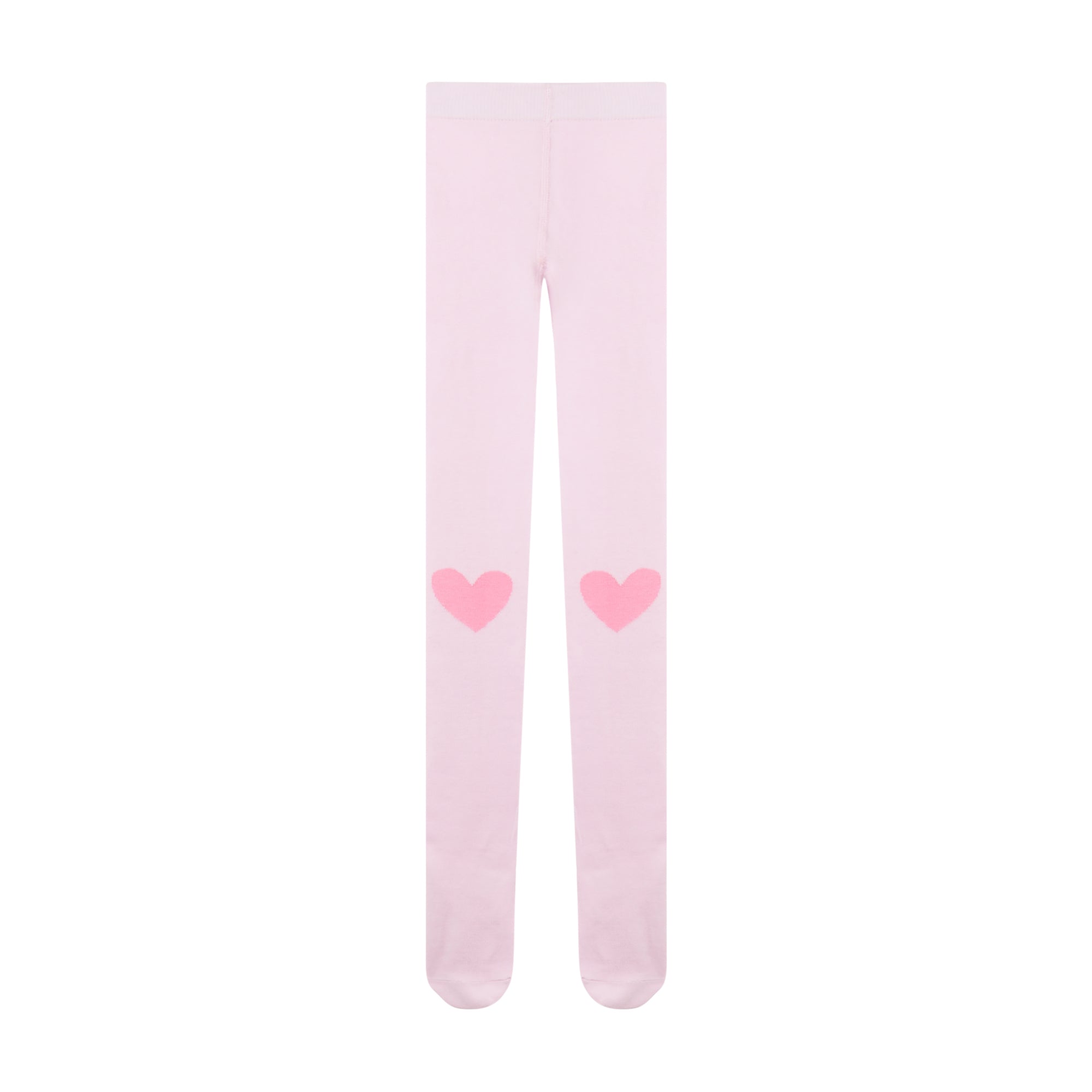 Girls Pink Cotton Tights